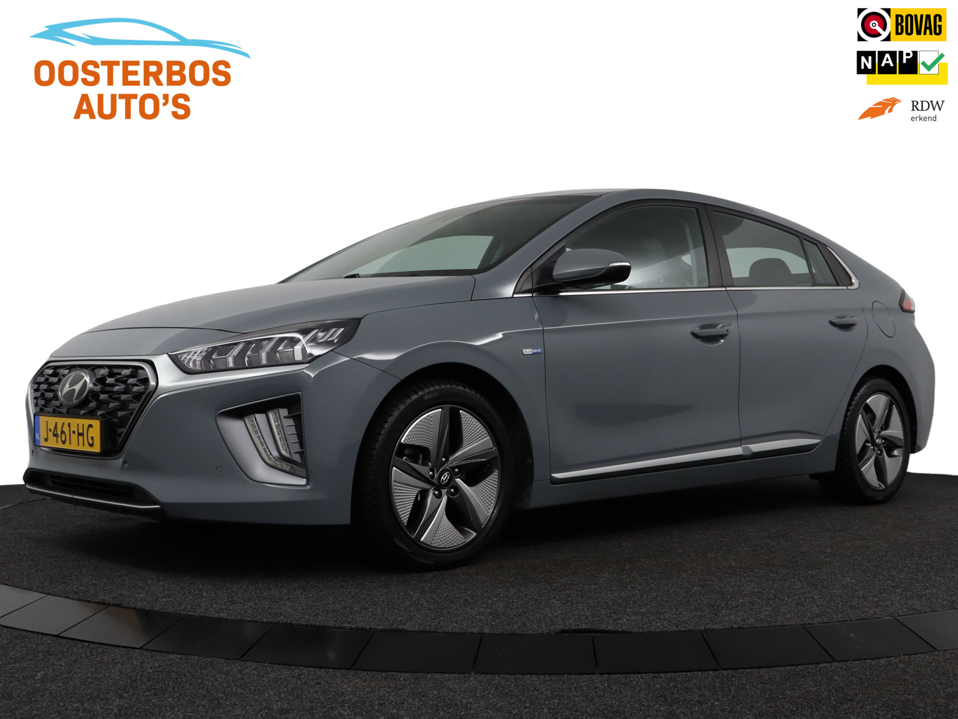 Hyundai Ioniq 1.6 GDi Comfort - Plus HYBRID 140pk Camera/Navi/Carplay 2020 - voorkant