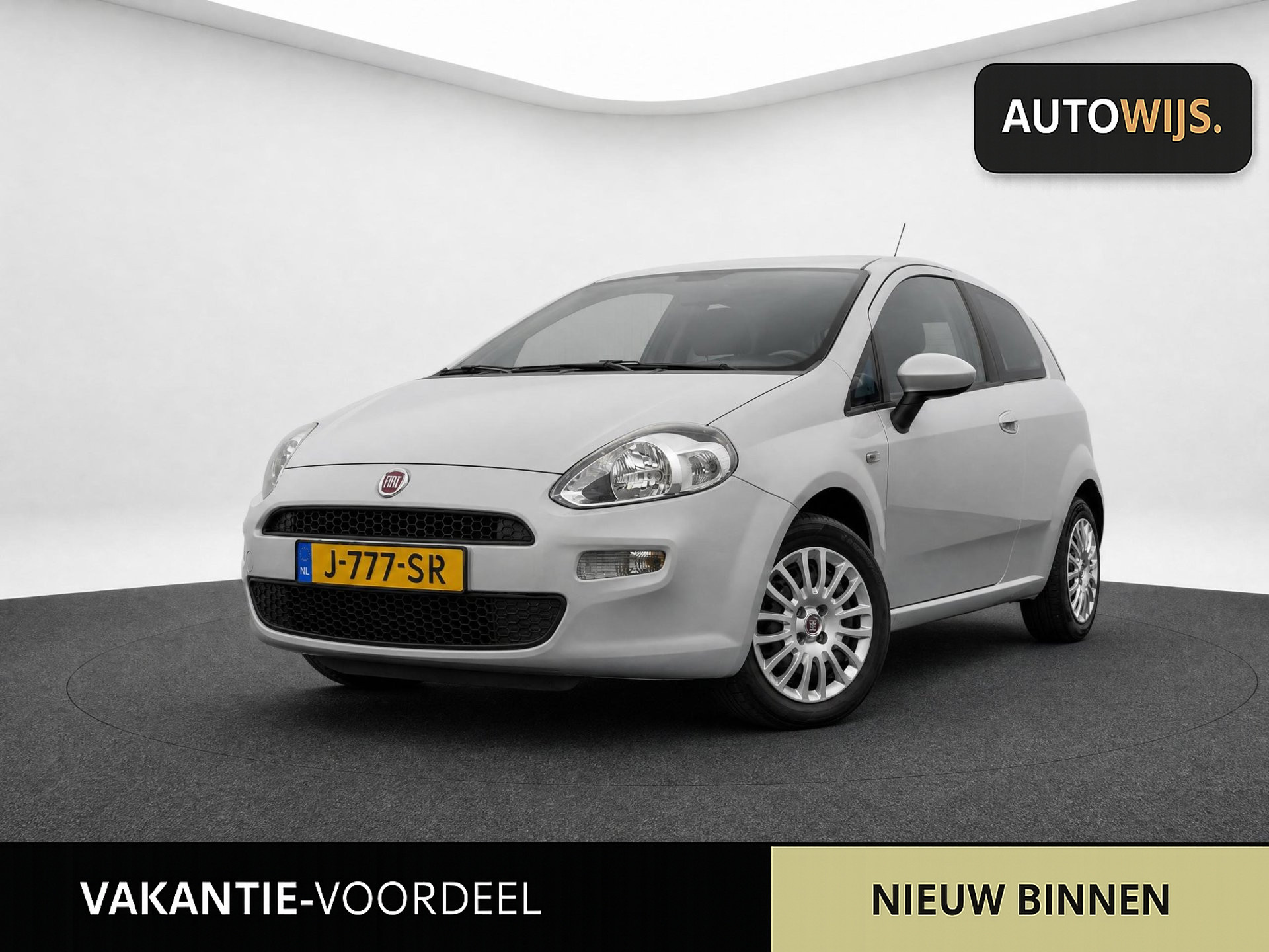 Fiat Fiat Punto 1.2 Pop|4-2027|TREKHAAK|AIRCO|D-RIEM VV 2013 - voorkant