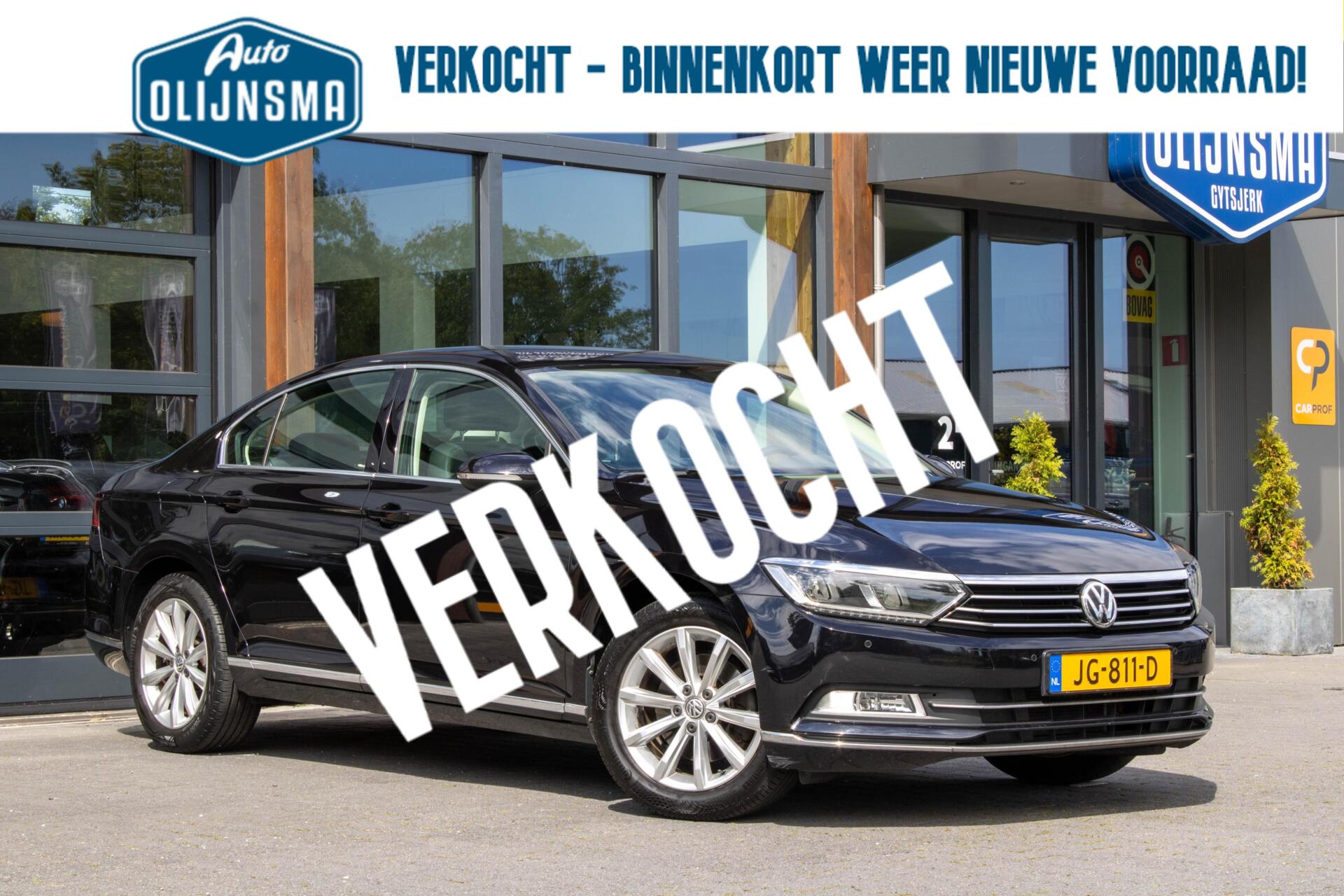 Volkswagen Passat 1.4 TSI ACT Highline|Stoelverwarming|ACC|Trekhaak| 2016 - voorkant
