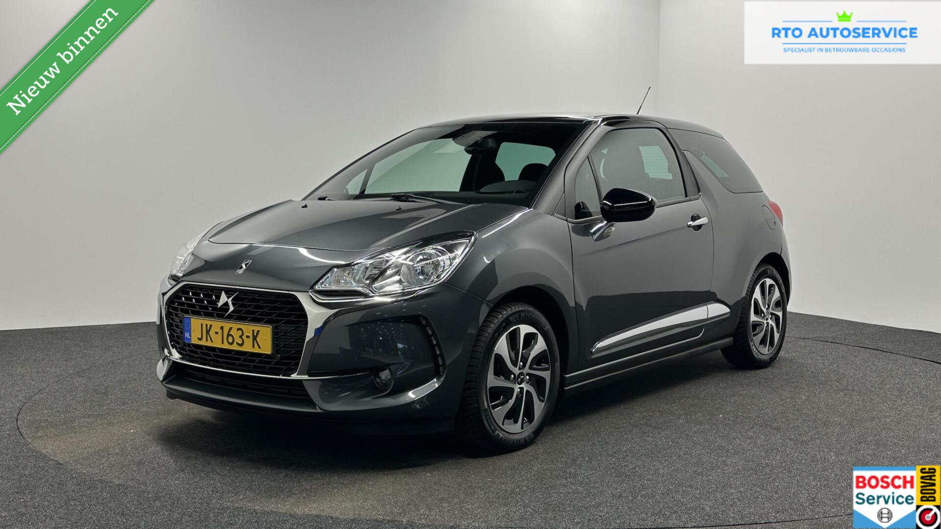 DS DS 3 1.2 PureTech So Chic NAVIGATIE ECC CRUISE LM. 2016 - voorkant