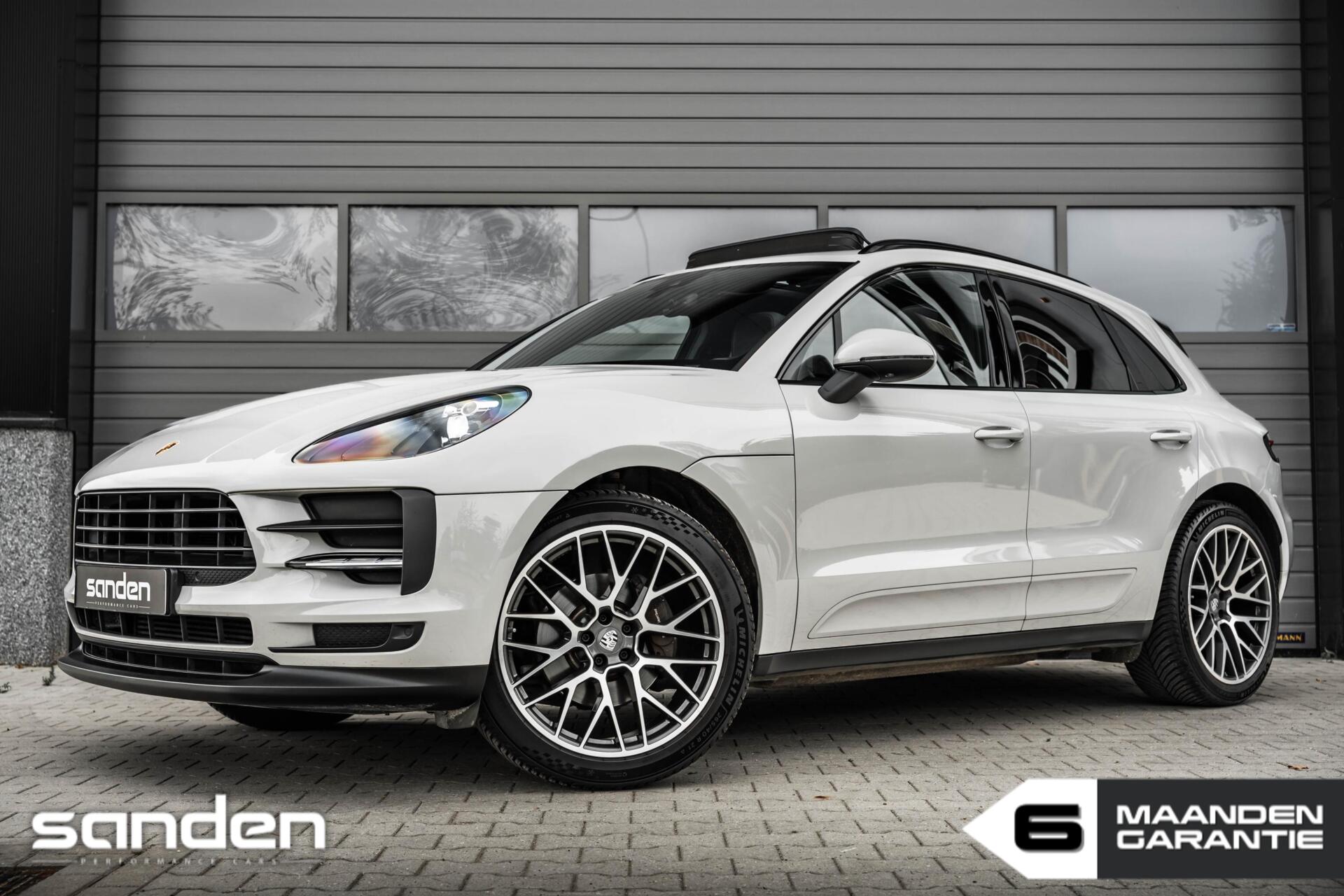 Porsche Macan 2.0|245pk|NAP|Krijt|Pano|Matrix|Bose|Lucht|Mem 2021 - voorkant