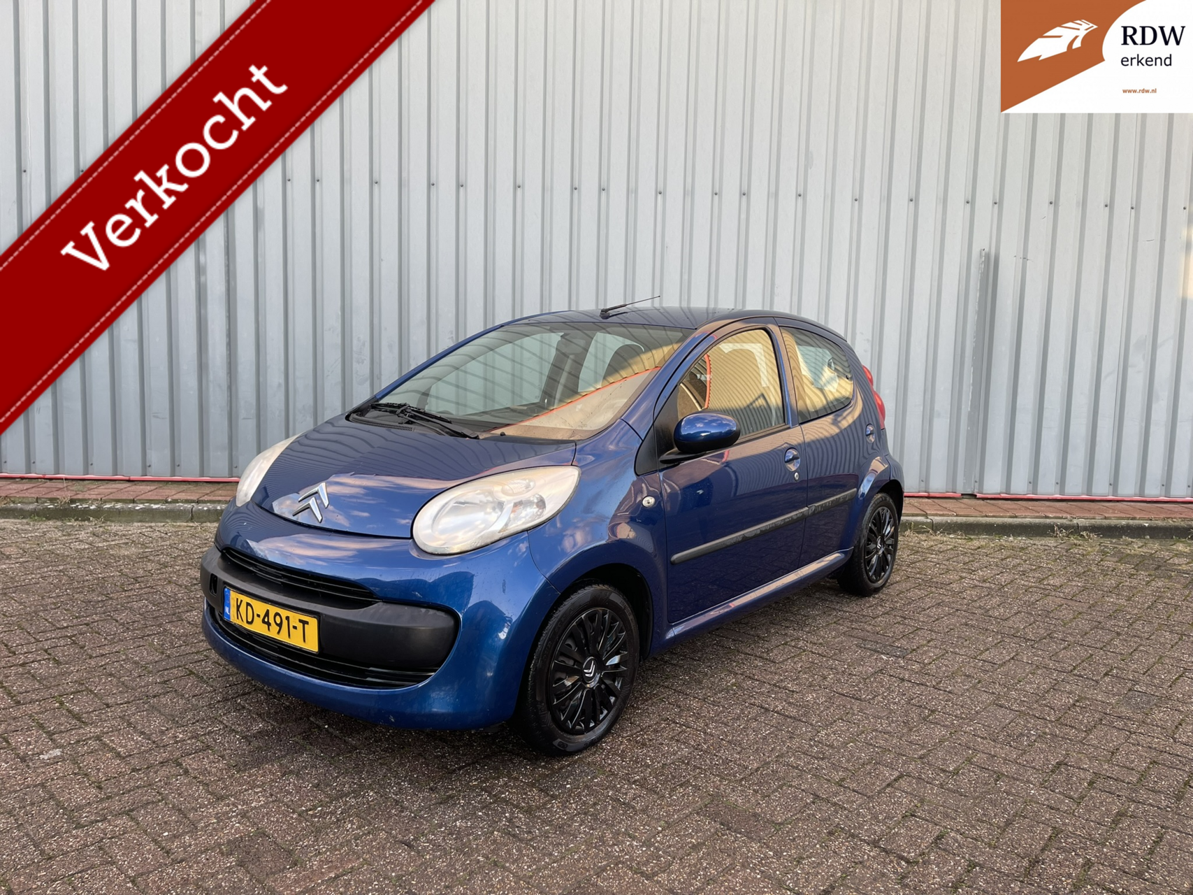 Citroen C1 1.0-12V Ambiance 2007 - voorkant