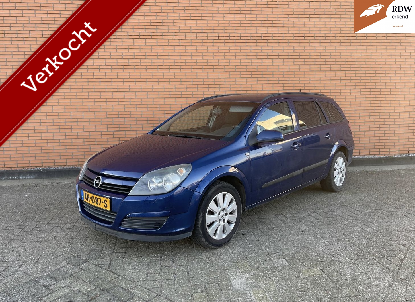 Opel Astra Wagon 1.8 Enjoy AUTOMAAT | CRUISE | APK | AIRCO | 2005 - voorkant