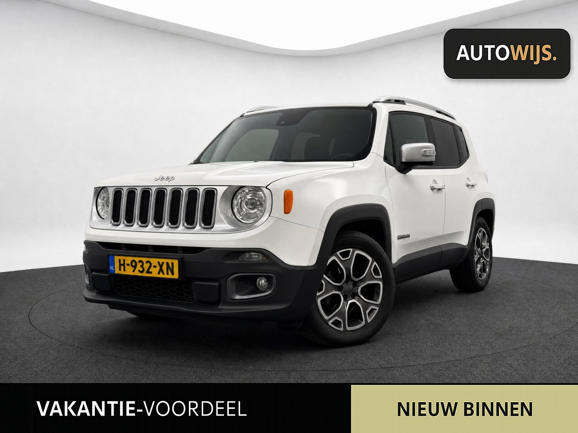 Jeep Renegade 1.4 MultiAir Longitude|AUT|LEDER|CAMERA|NAVI|XENON|GOED ONDERHOUDEN 2015 - voorkant