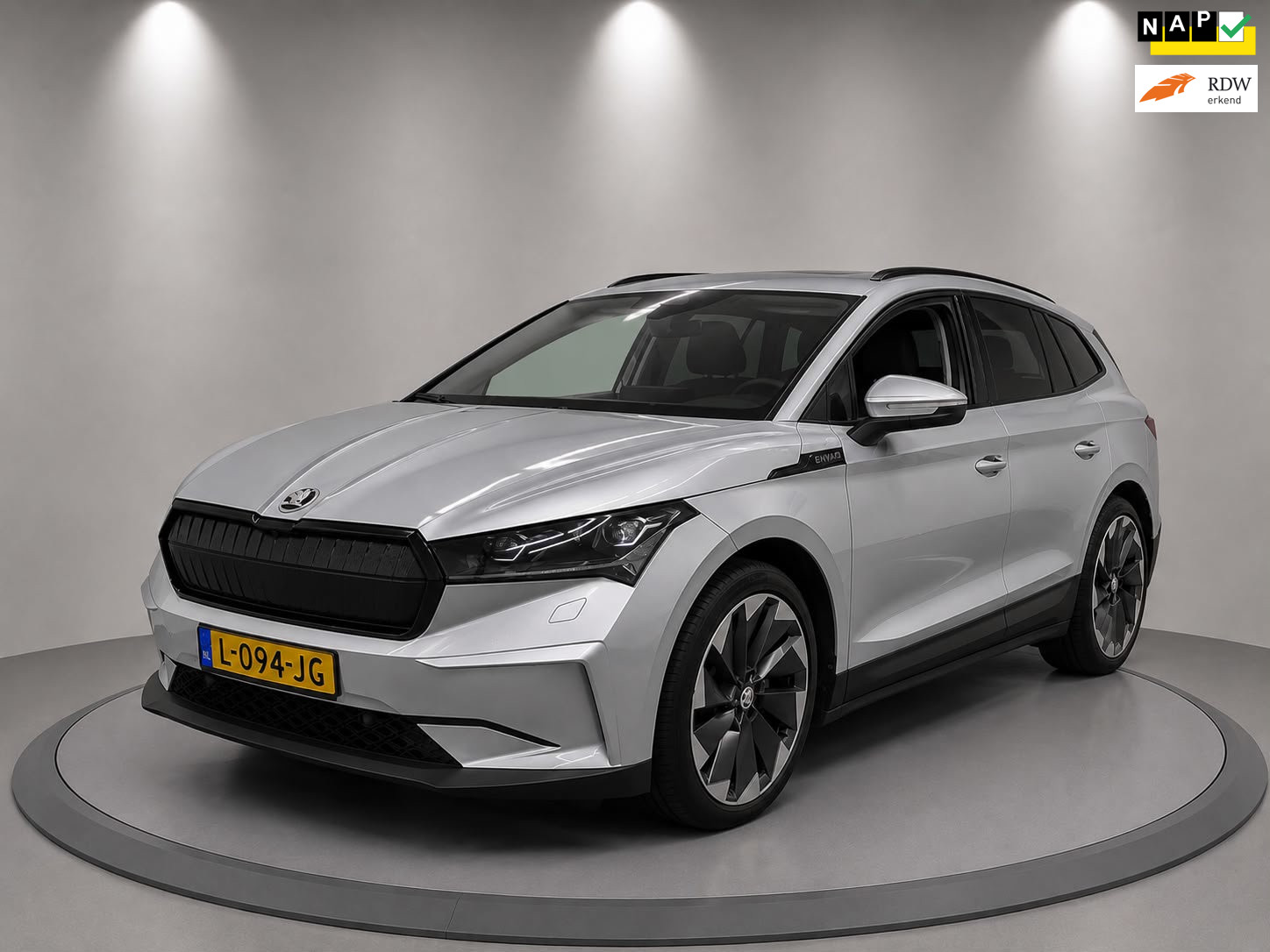 Skoda Enyaq 60 60|NAP|NL AUTO|ELECTRIC| 2021 - voorkant