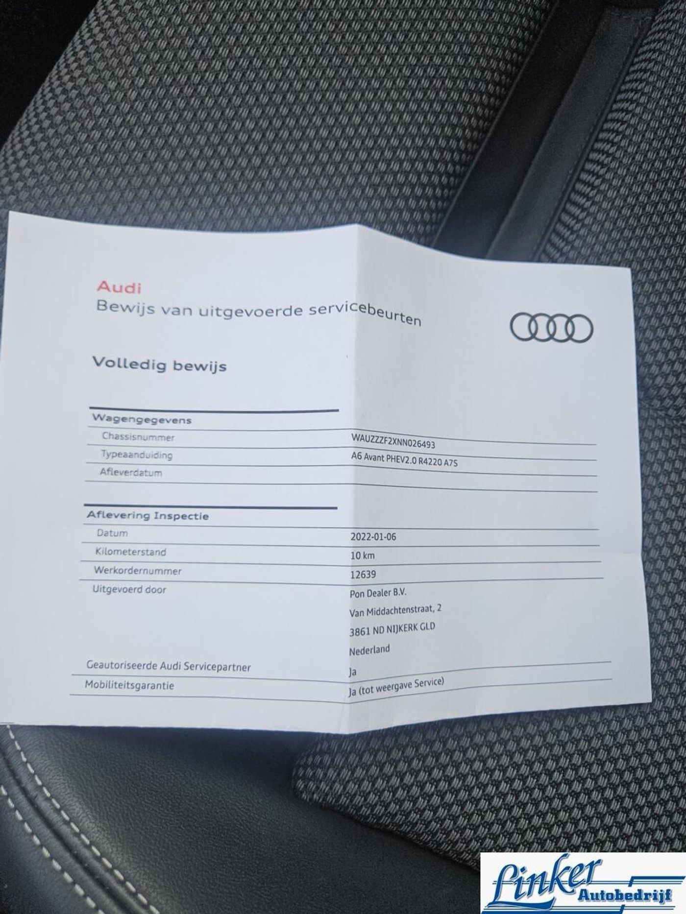 Foto van Audi A6 Avant 50 TFSI E