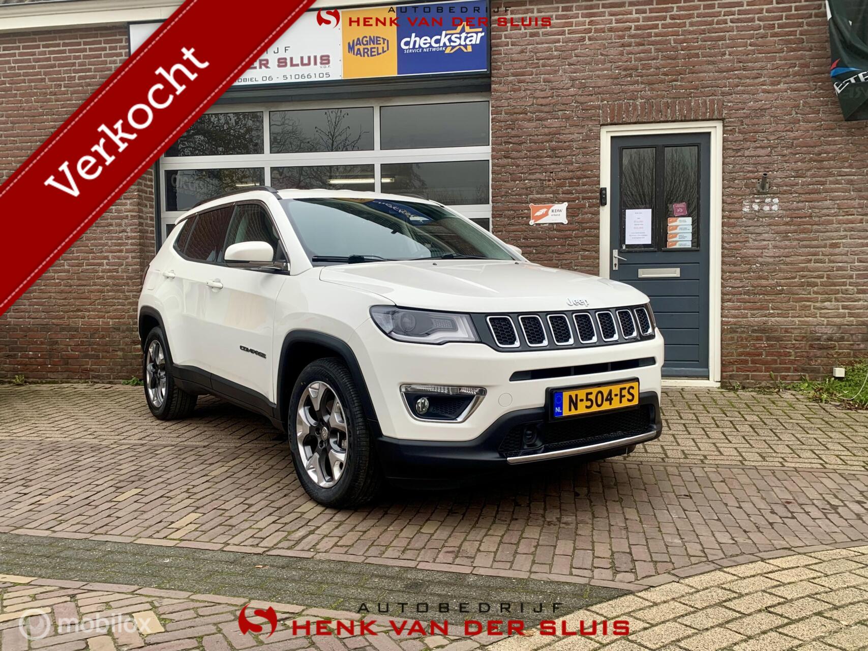 Jeep Compass 1.4 MultiAir Opening Edition Plus 2018 - voorkant