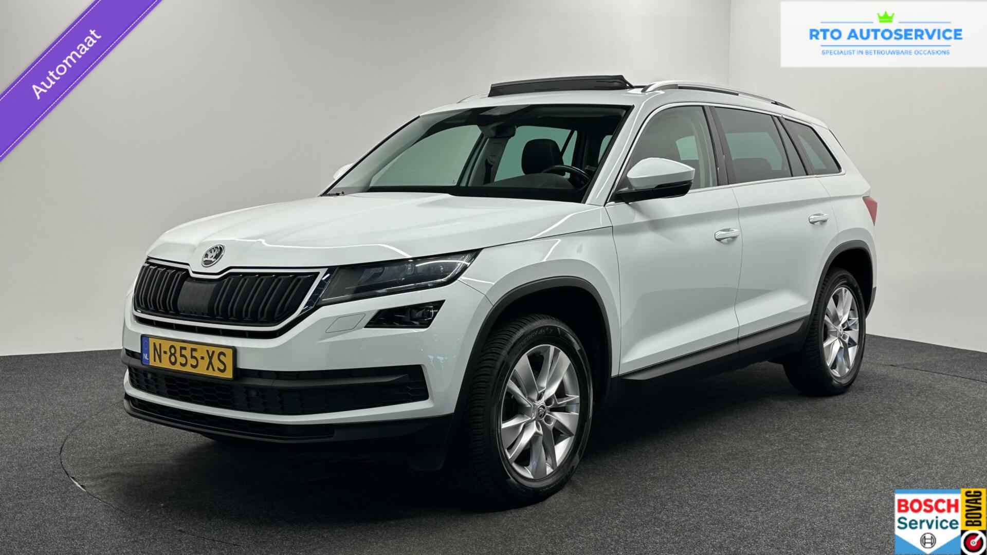 Skoda Kodiaq 1.4 TSI ACT Style PANO CAMERA TREKHAAK CRUISE LM CARPLAY ECC. 2018 - voorkant