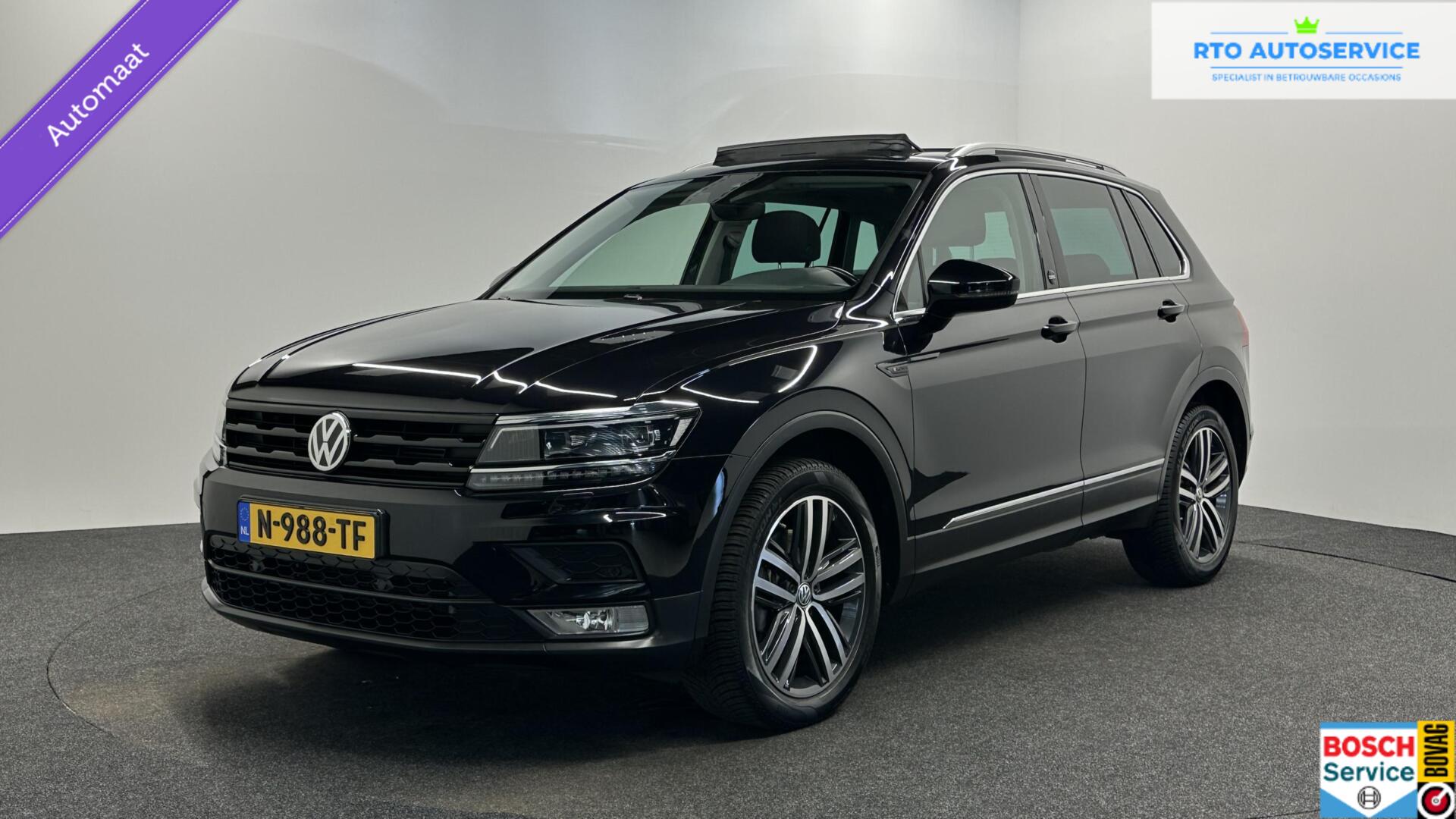 Volkswagen Tiguan 2.0 TSI 4Motion Sound TREKHAAK PANO CARPLAY ECC. 2017 - voorkant