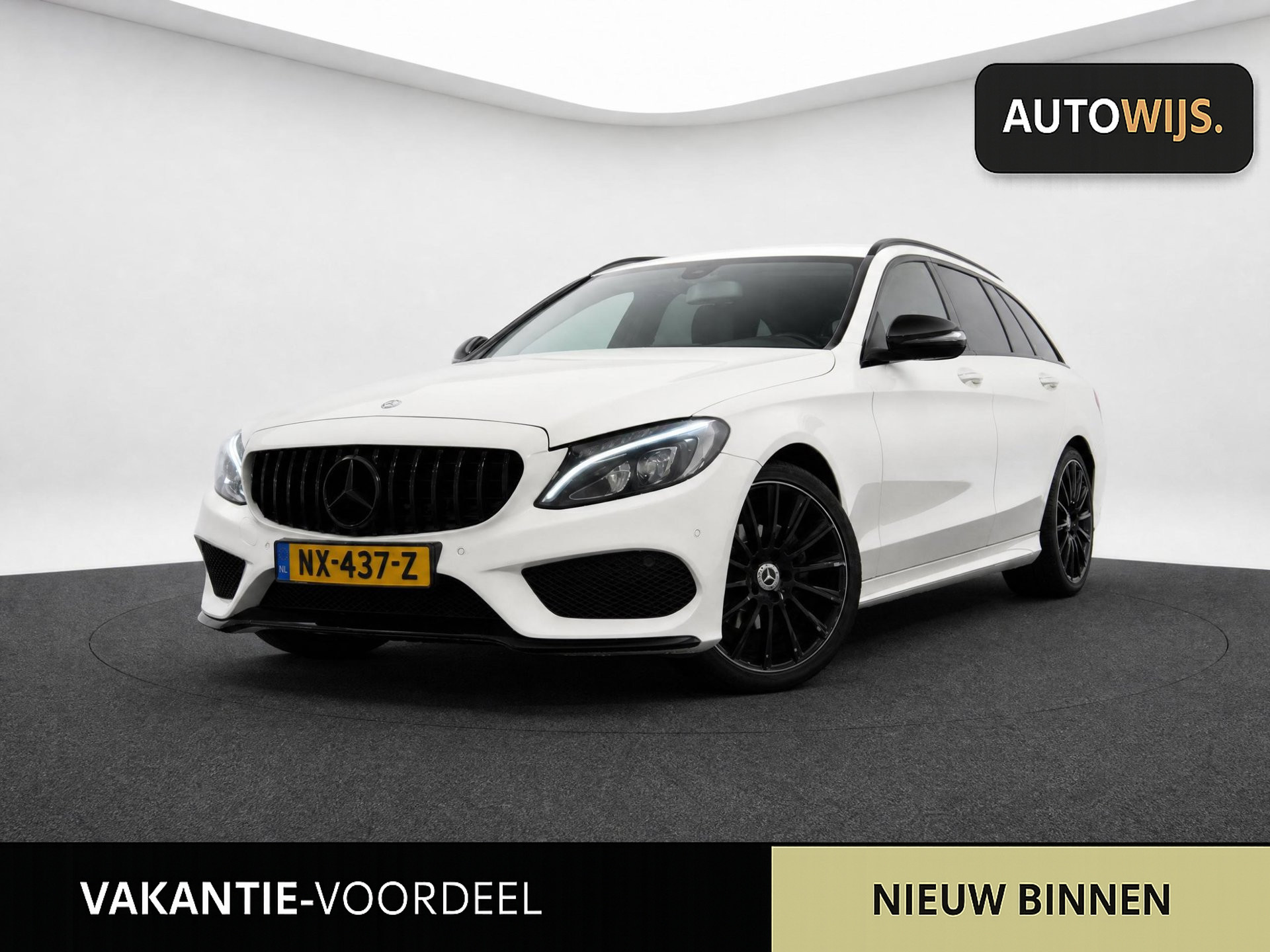 Mercedes-Benz C 220 Bluetec 220 CDI Prestige|AMG LINE|TREKHAAK|AUT|170PK|BURMESTER 2015 - voorkant