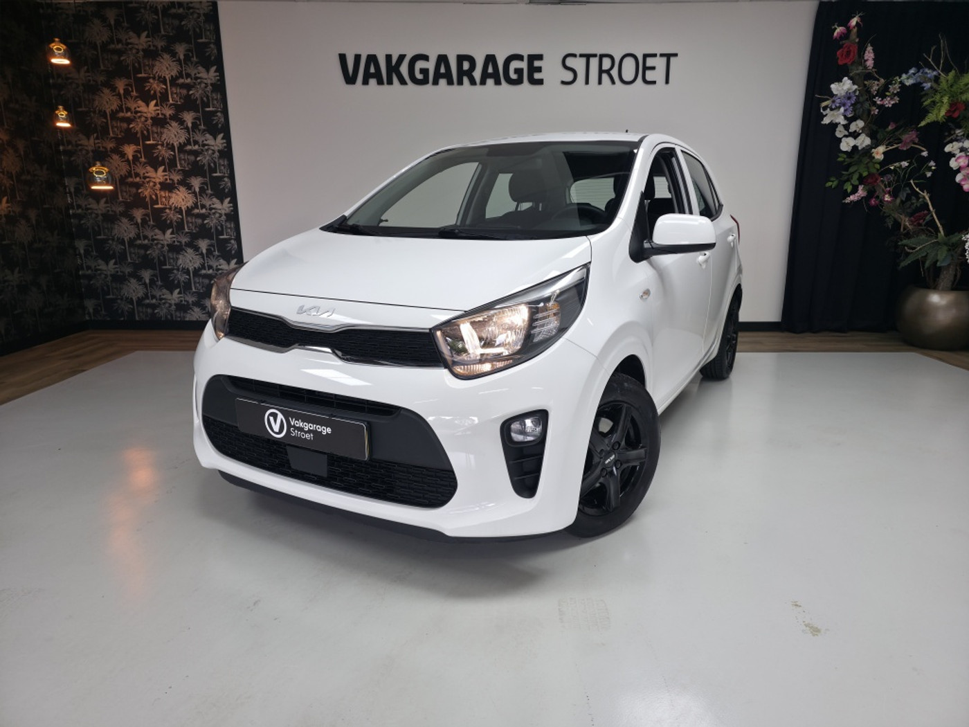 Kia Picanto 1.0 DPi Comf.L | cruise | ac | zwart LMV | BT | oh.bkje | NL 2022 - voorkant