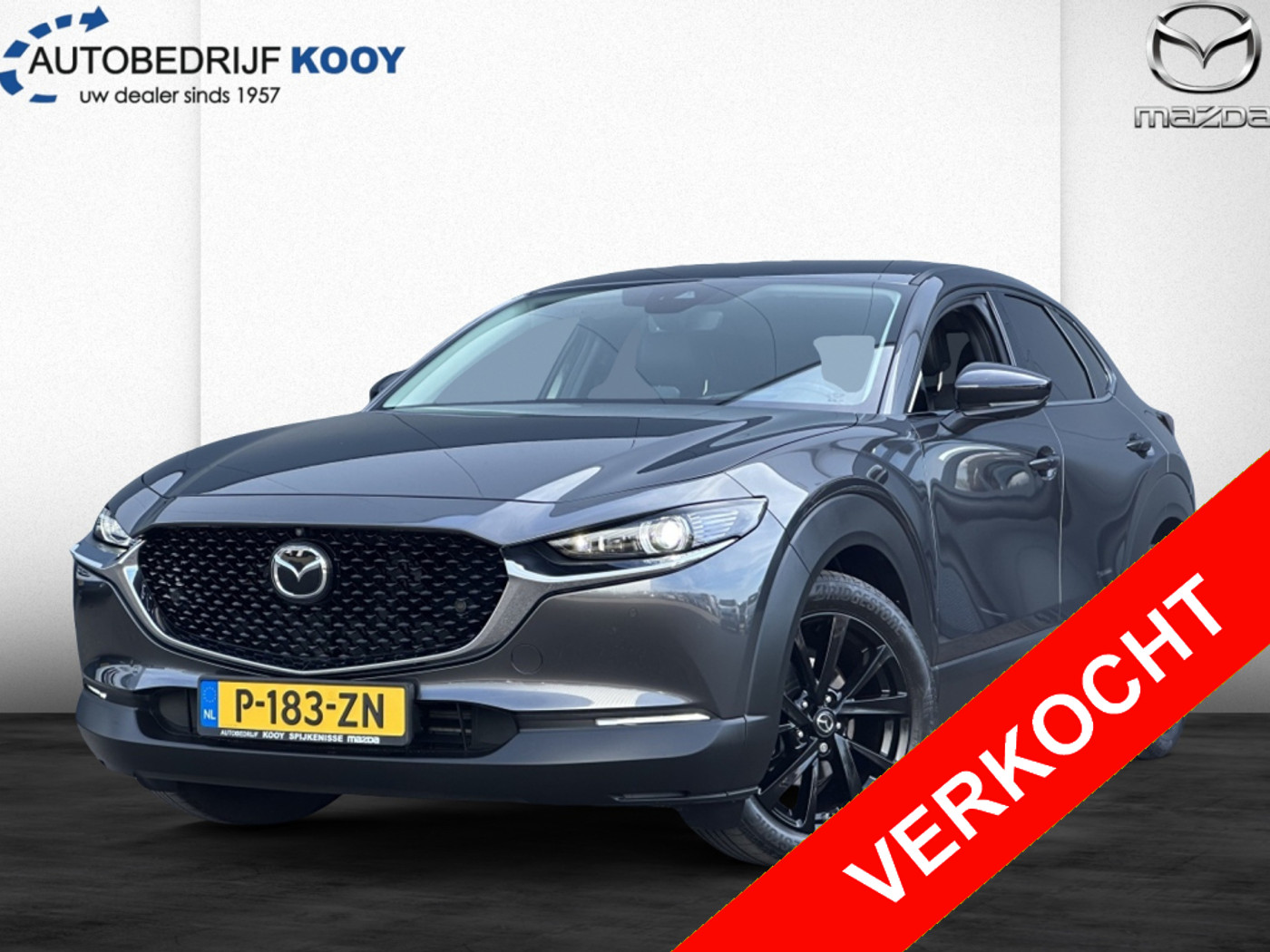 Mazda Mazda Cx-30 2.0 eSkyActiv-X Luxury 360 camera / Afn. trekhaak / Carplay 2022 - voorkant