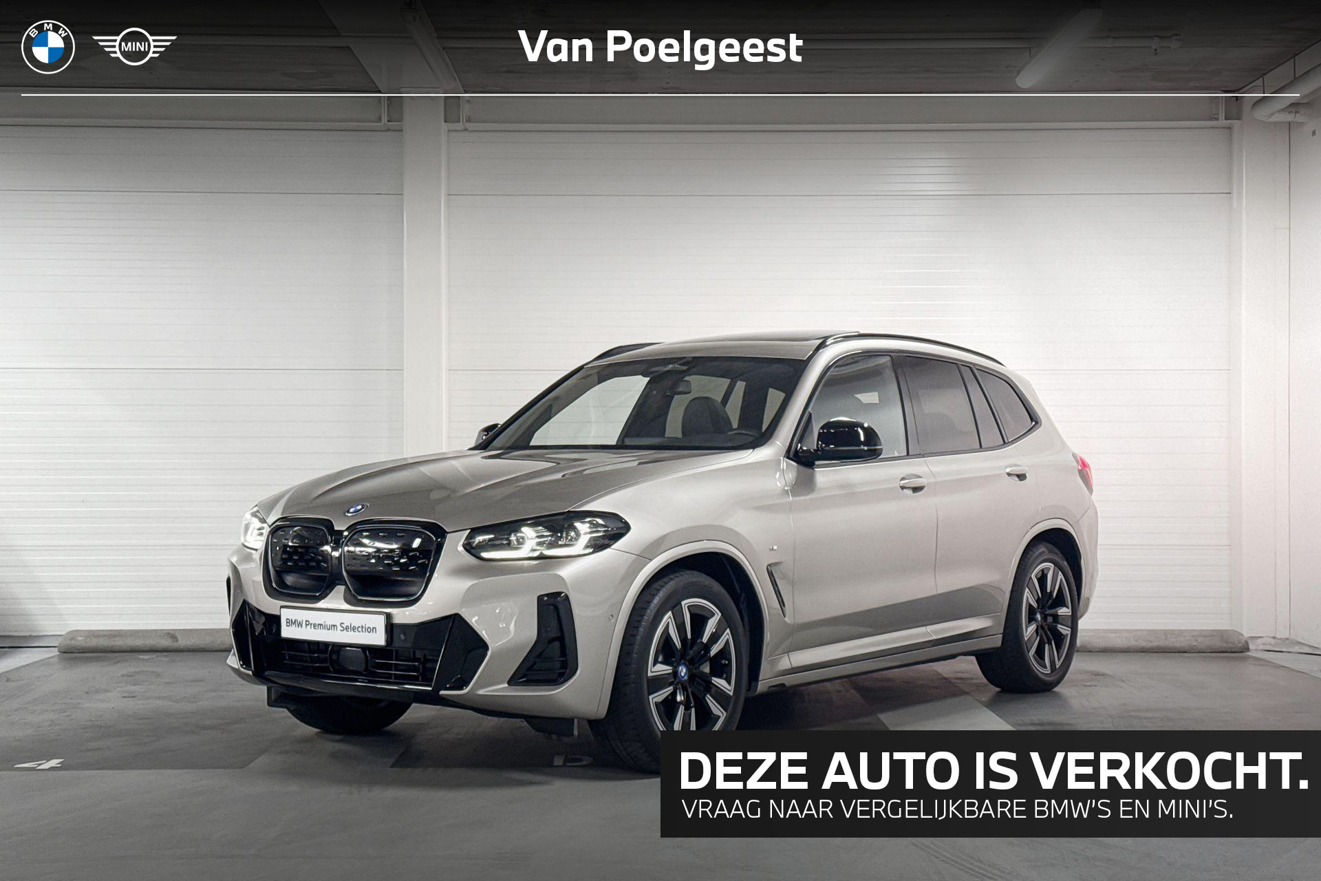 BMW Ix3 Executive 80 kWh 2022 - voorkant
