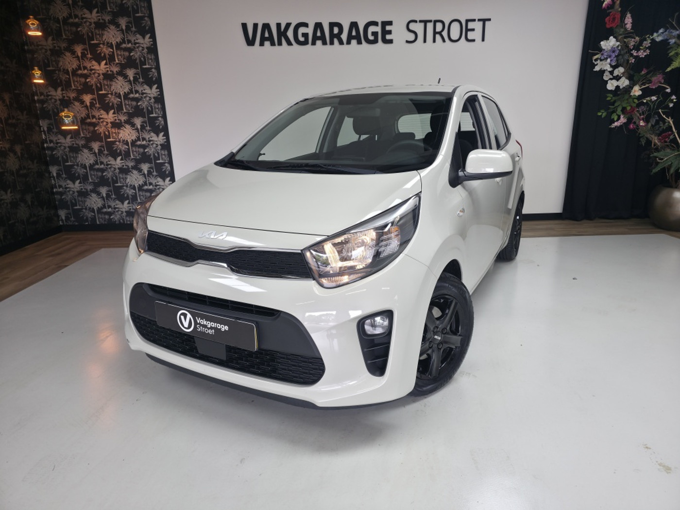 Kia Picanto 1.0 DPi Comf.L | cruise | ac | zwart LMV | BT | oh.bkje | NL 2022 - voorkant
