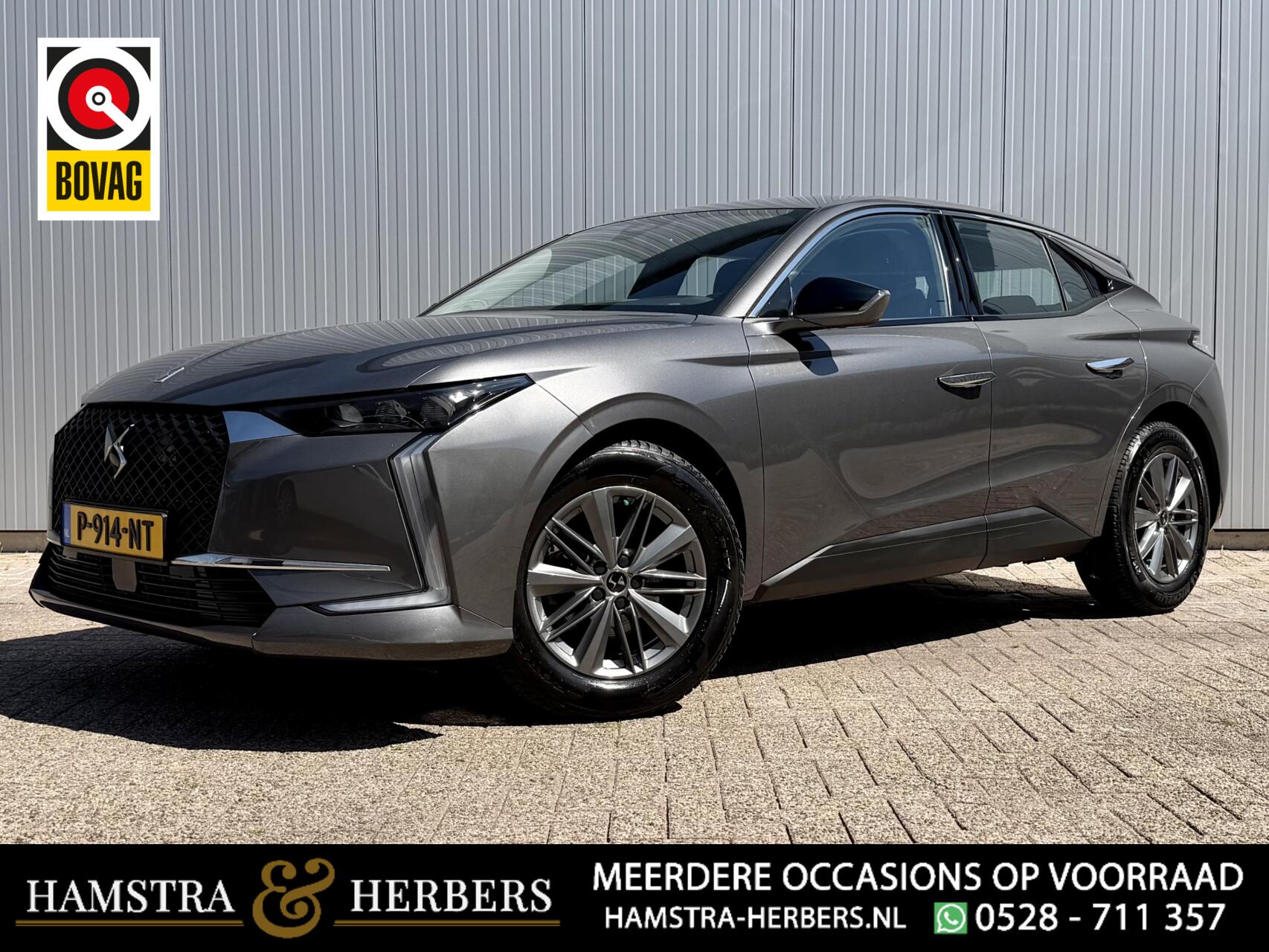 DS Ds4 1.2 PureTech Trocadero antraciet AUTOMAAT 2022 - voorkant