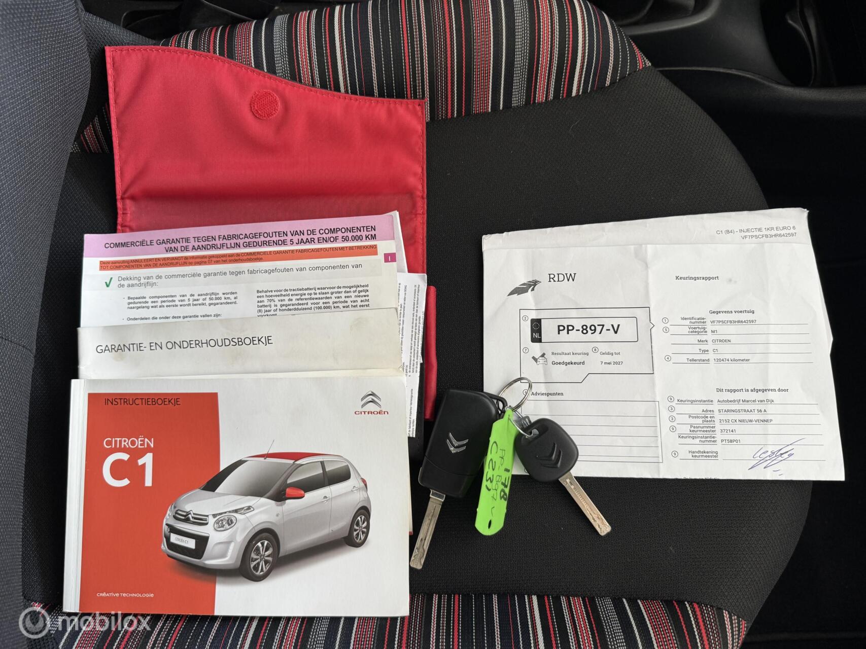 Foto van Citroen C1