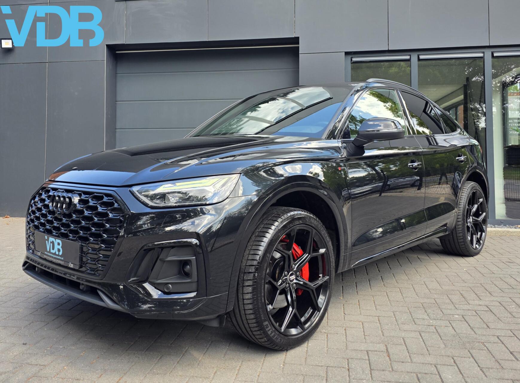 Audi Q5 Sportback 50 TFSI E Sportback 50 TFSI E S-LINE BLACK EDITION NAVI ACC 2021 - voorkant