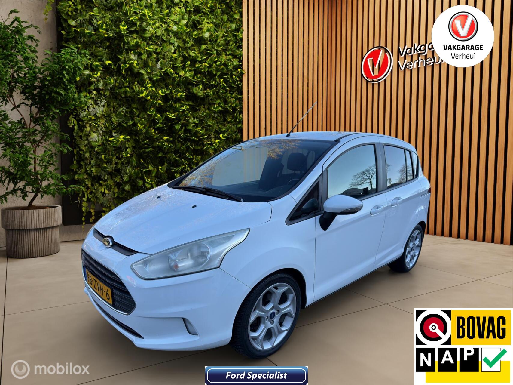 Ford B-max 1.0 EcoB Titanium|Stoelverwarming|Trekhaak|Boekje 2013 - voorkant