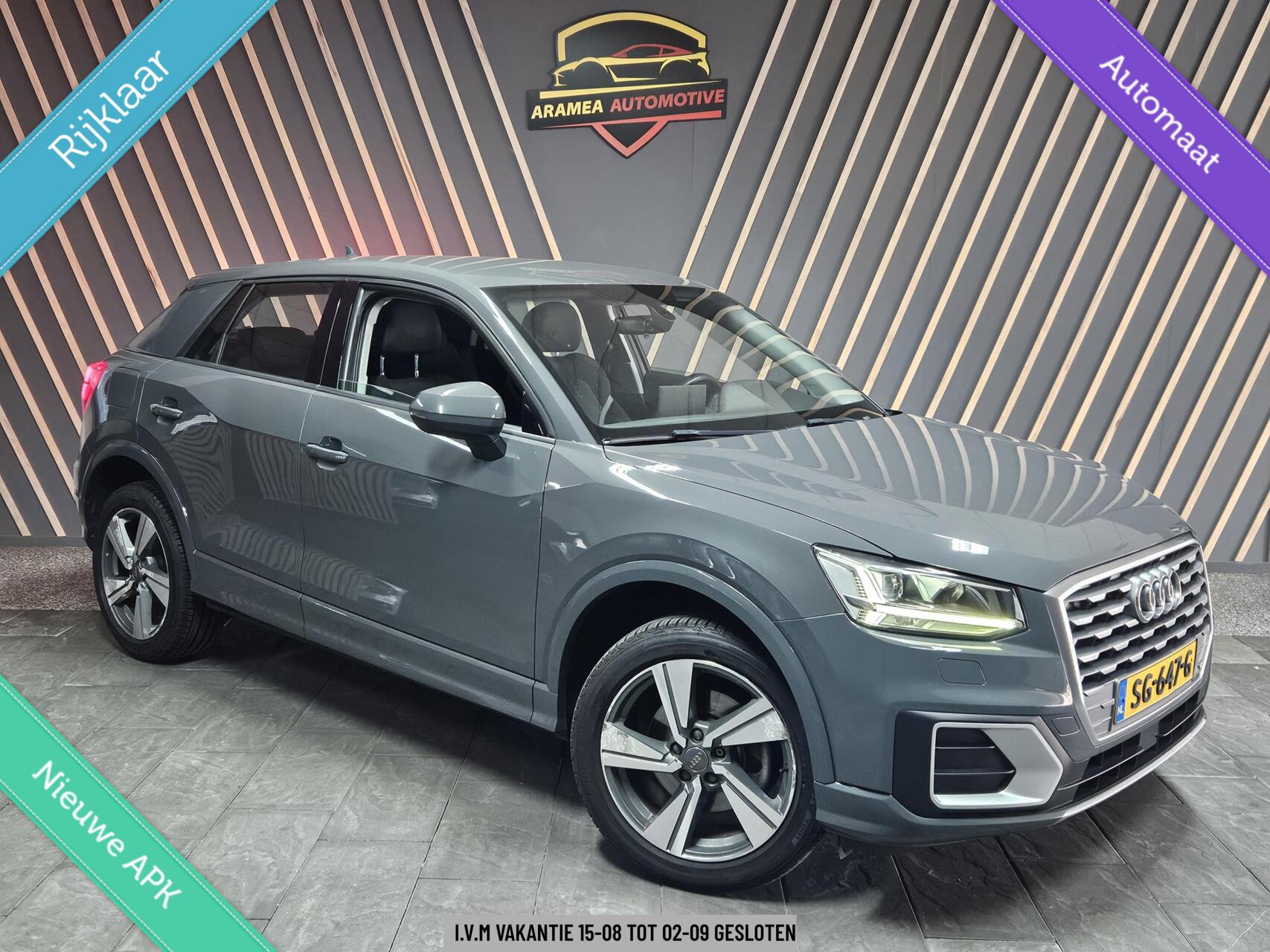 Audi Q2 1.0 TFSI #limited S-tronic|Nieuwe APK|LED|ACC|18 INCH 2018 - voorkant