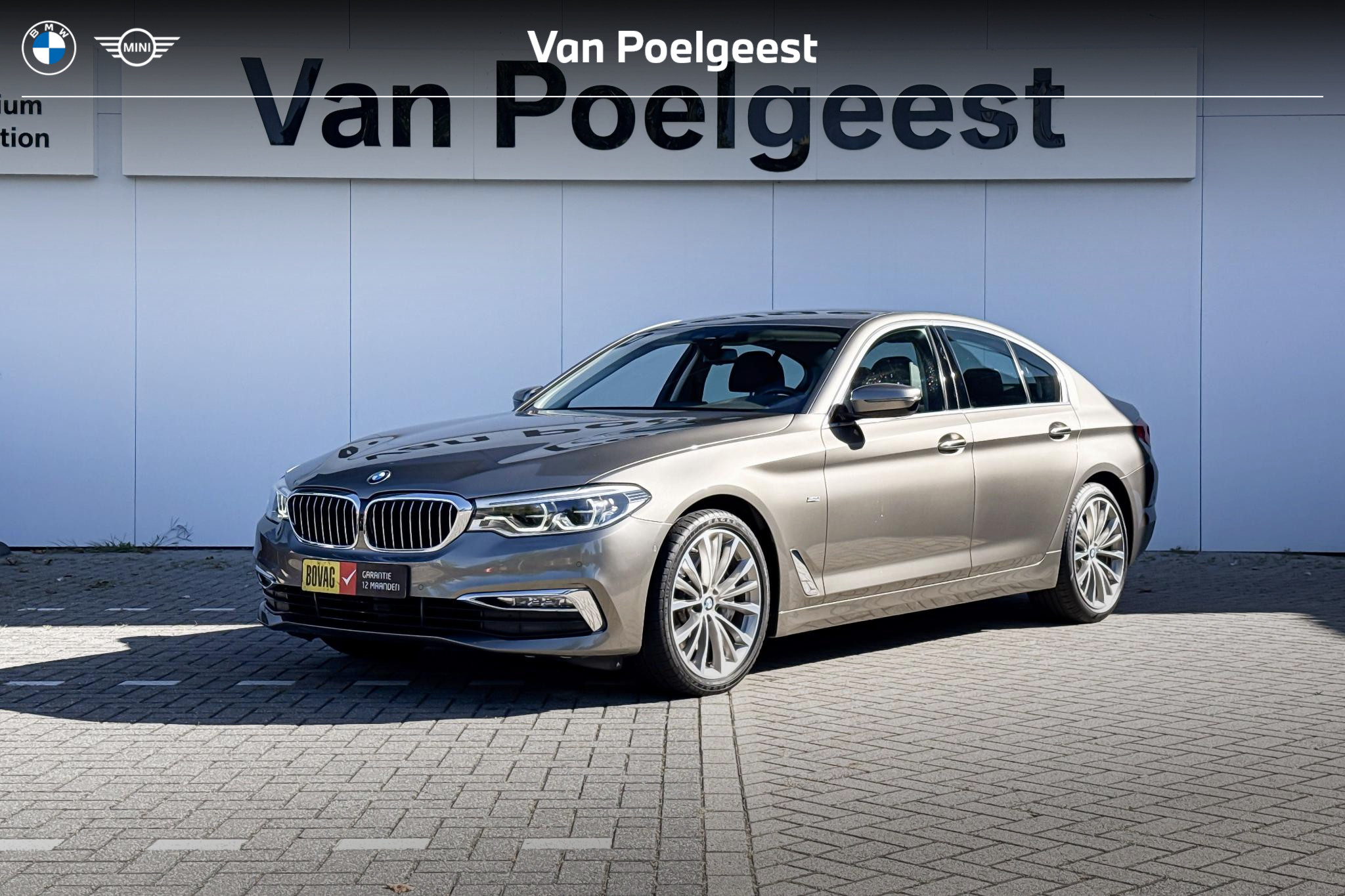 BMW 540i 540i High Executive 2018 - voorkant