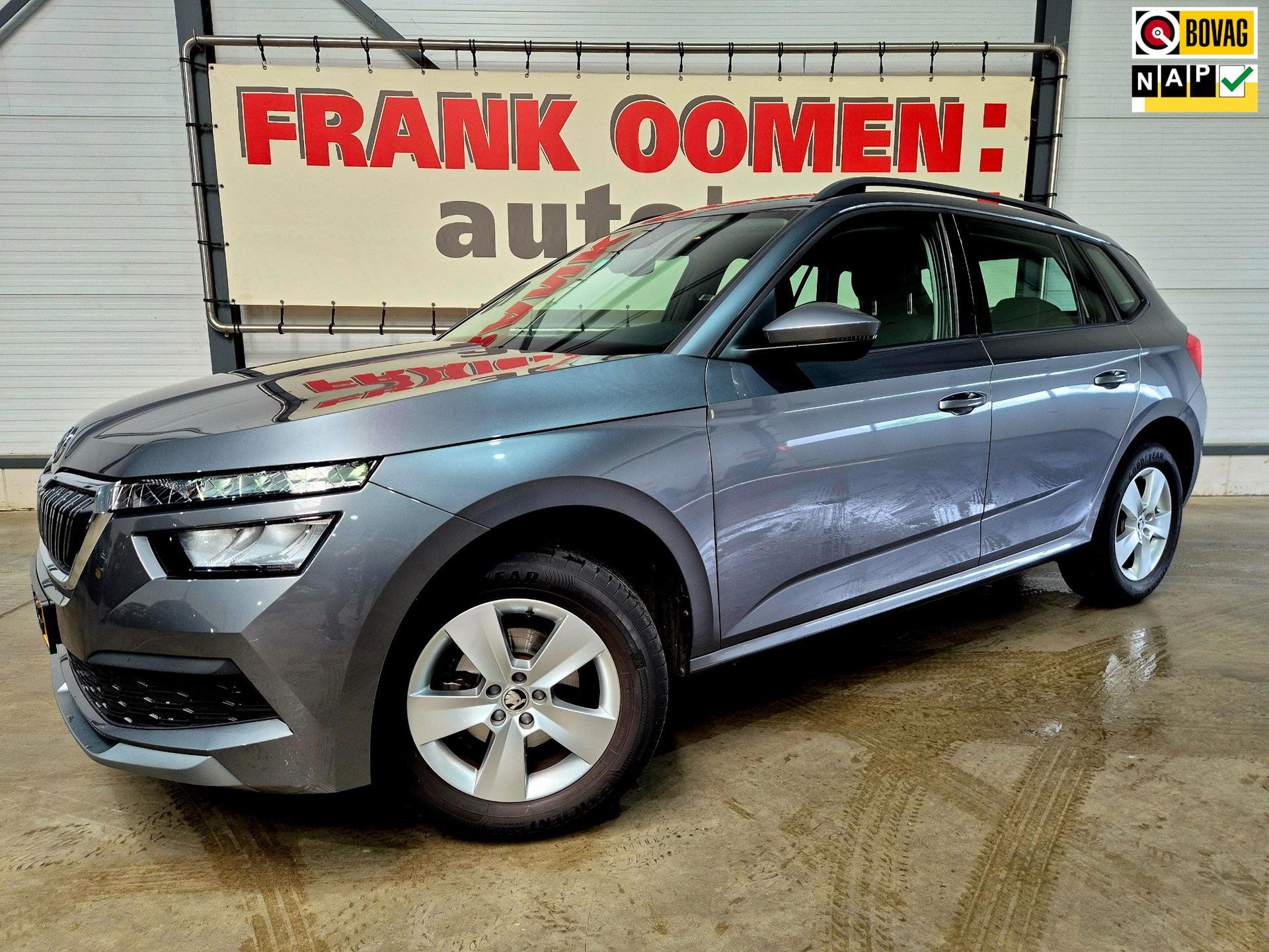 Skoda Kamiq 1.0 TSI 110PK Ambition + NAP|OH historie|LED|Apple|Android|DAB|Airco|Cruise|Lane|16"LMV 2023 - voorkant
