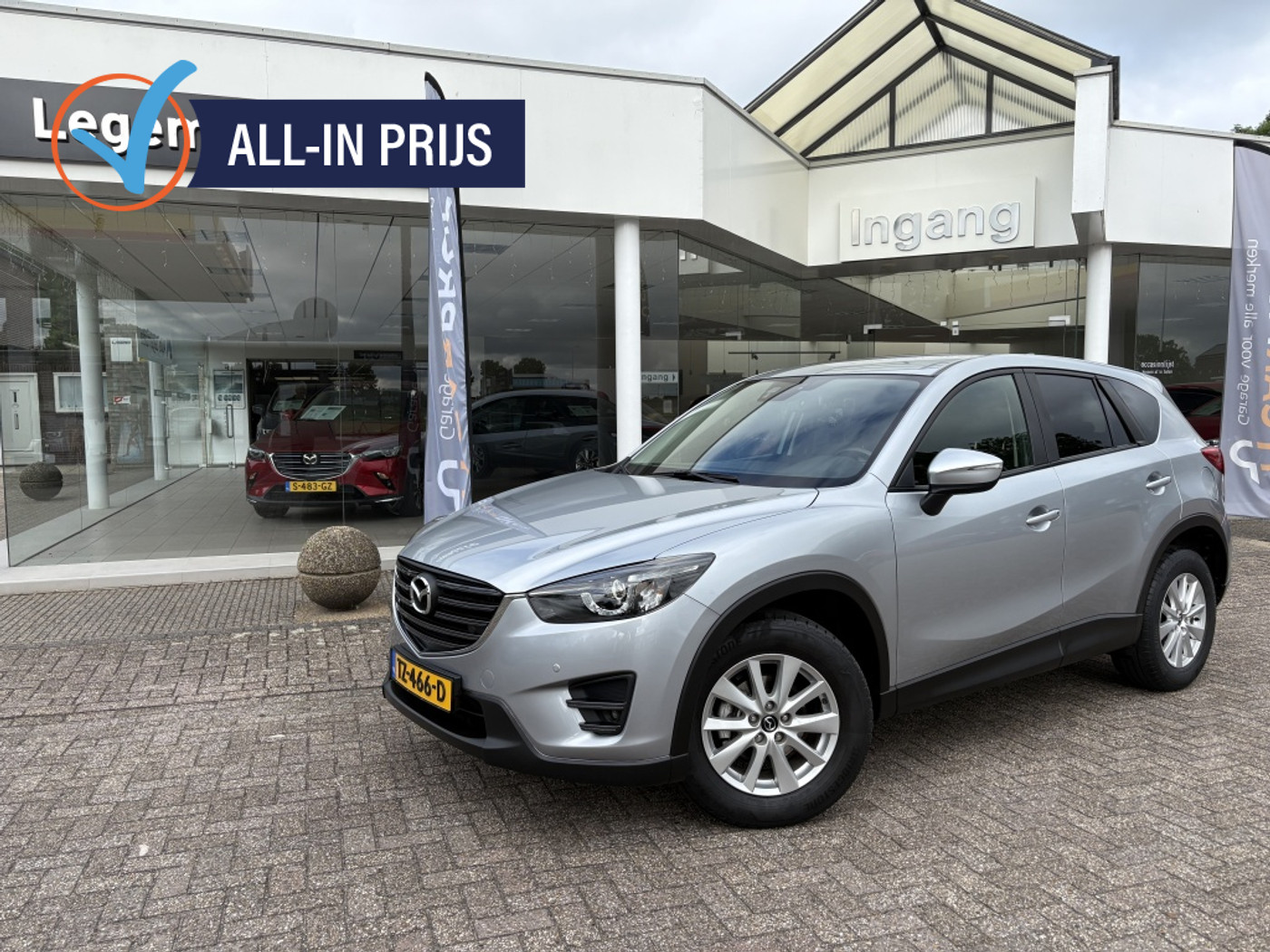 Mazda Mazda Cx-5 2.0 SAG 160 TS+ 4WD Trekhaak 100% dealeronderhouden 2015 - voorkant