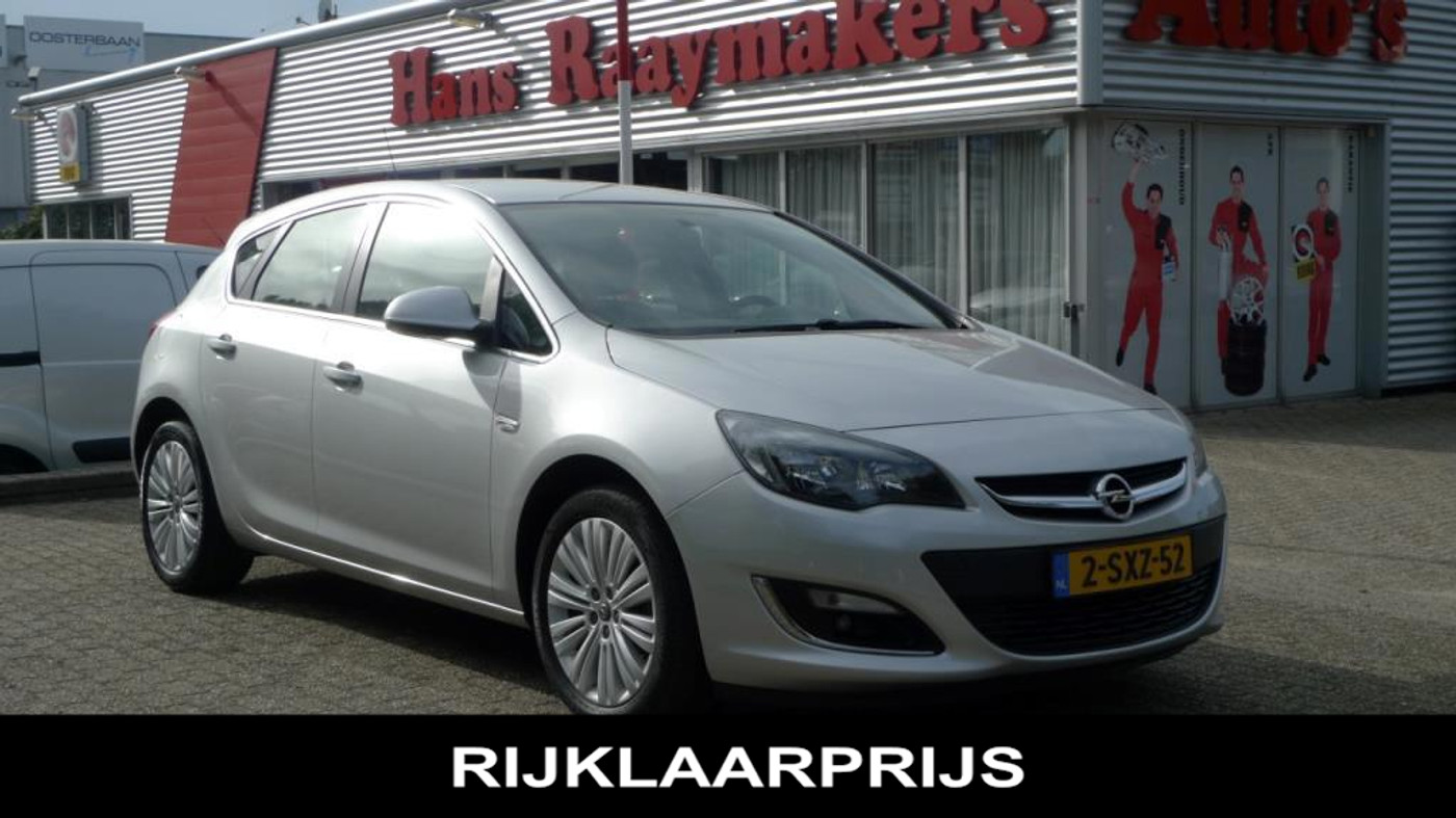 Opel Astra 1.4 Turbo Design Edition Cruise control/PDC/Bluetooth/Trekhaak all-in prijs 2013 - voorkant