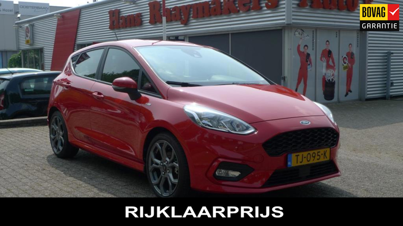 Ford Fiesta 1.0 EcoBoost ST-Line all-in prijs 2018 - voorkant