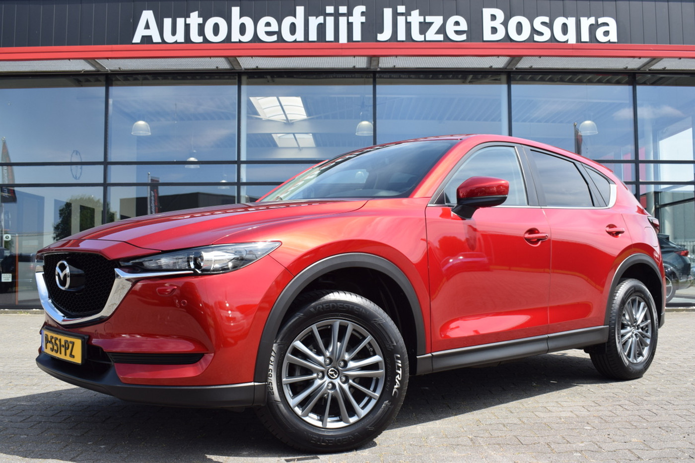 Mazda Mazda Cx-5 2.0 SkyActiv-G 165 Skylease+ 2017 - voorkant