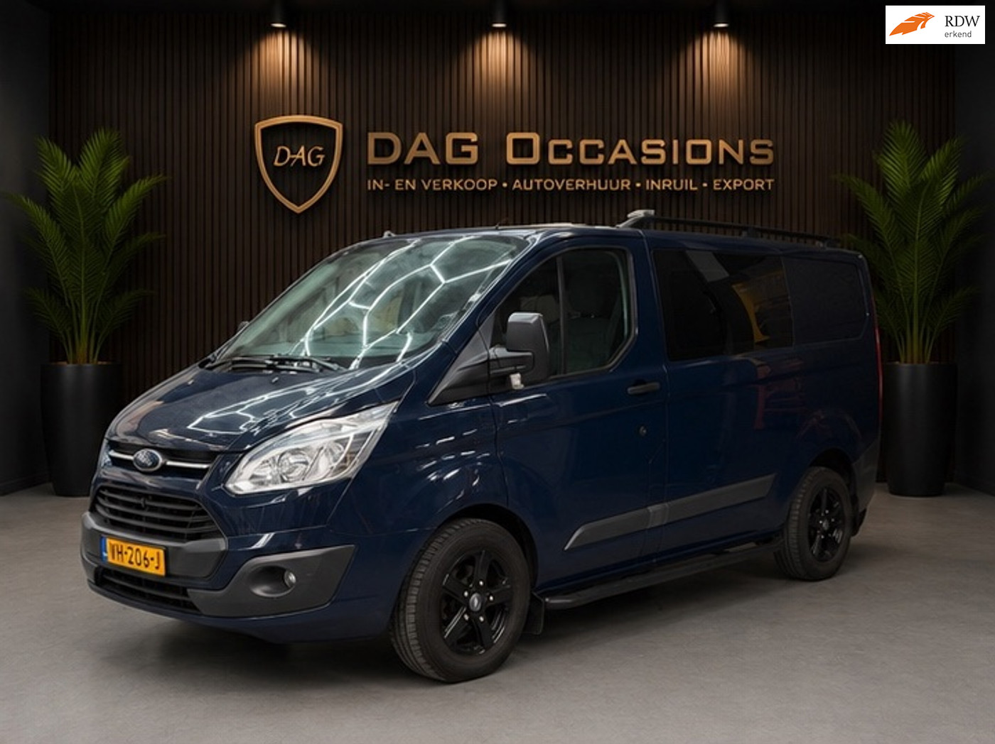 Ford Transit Custom 270 2.2 TDCI L1H1 DC|MOTOR GEREVISEERD|NIEUW DISTRIBUTIEKETTING 2014 - voorkant