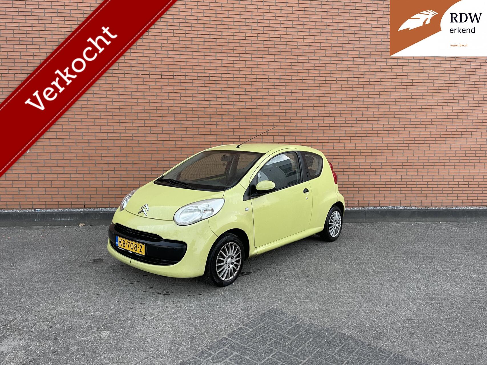Citroen C1 1.0 180DKM | ZUINIG | 2-SLEUTELS | 3 DRS | APK 2006 - voorkant