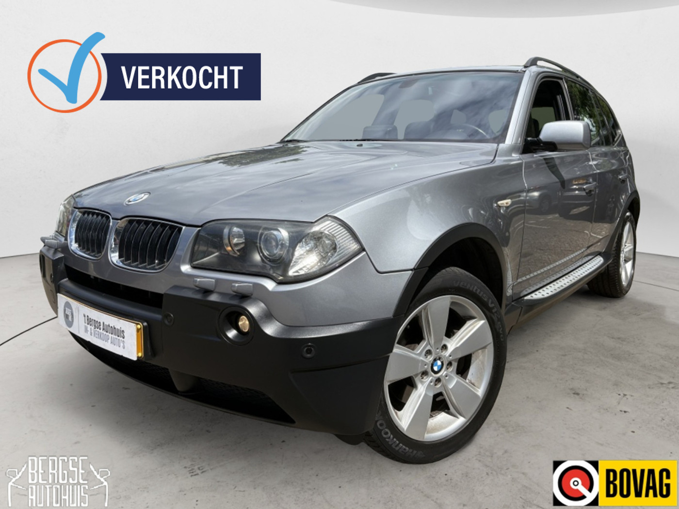BMW X Reihe 2.5i High Executive AUT. CRUISE ECC NAVI 2005 - voorkant