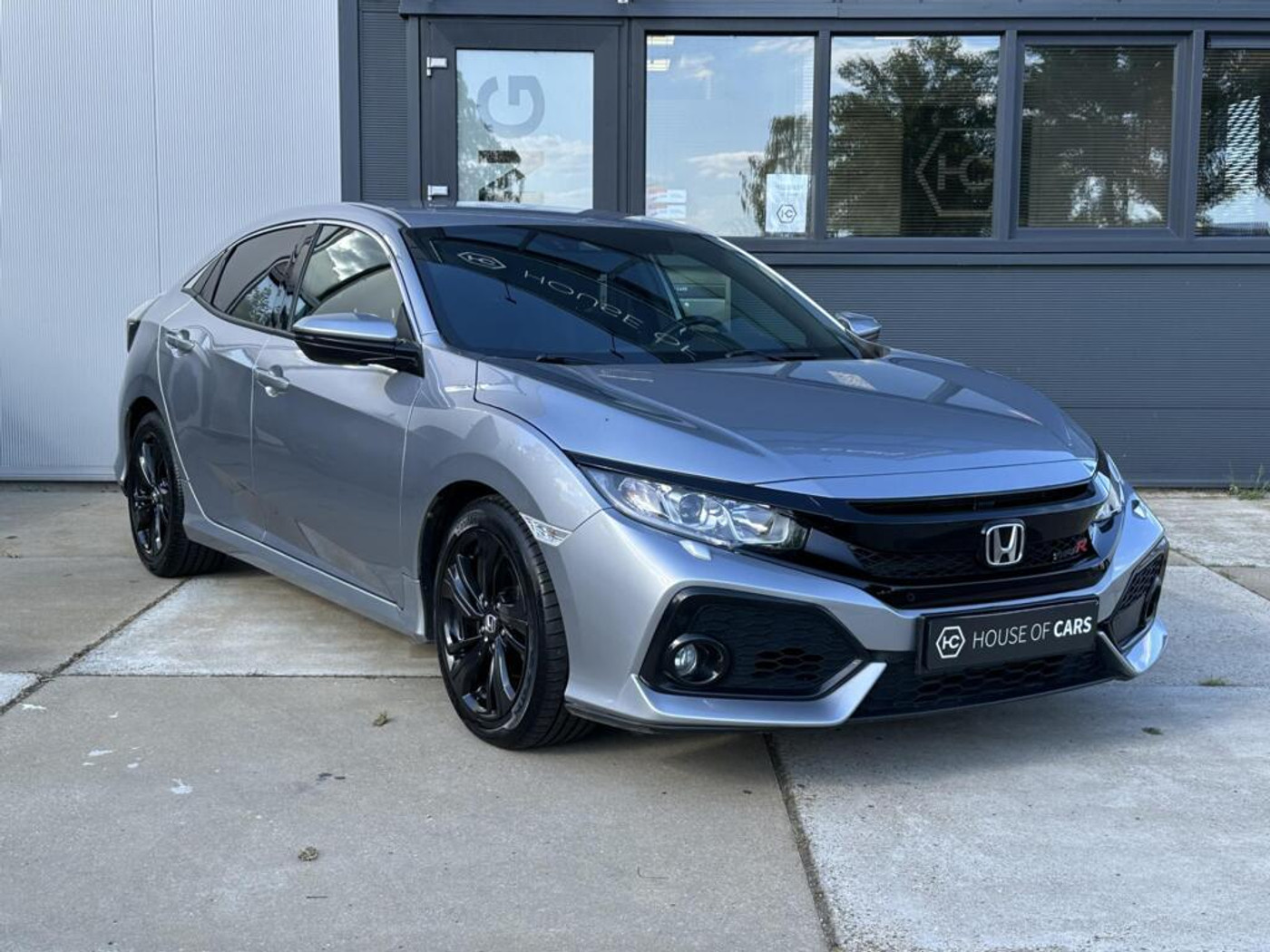 Honda Civic 5dr 1.0 i-VTEC Black Edition Automaat Clima Cruise 2019 - voorkant