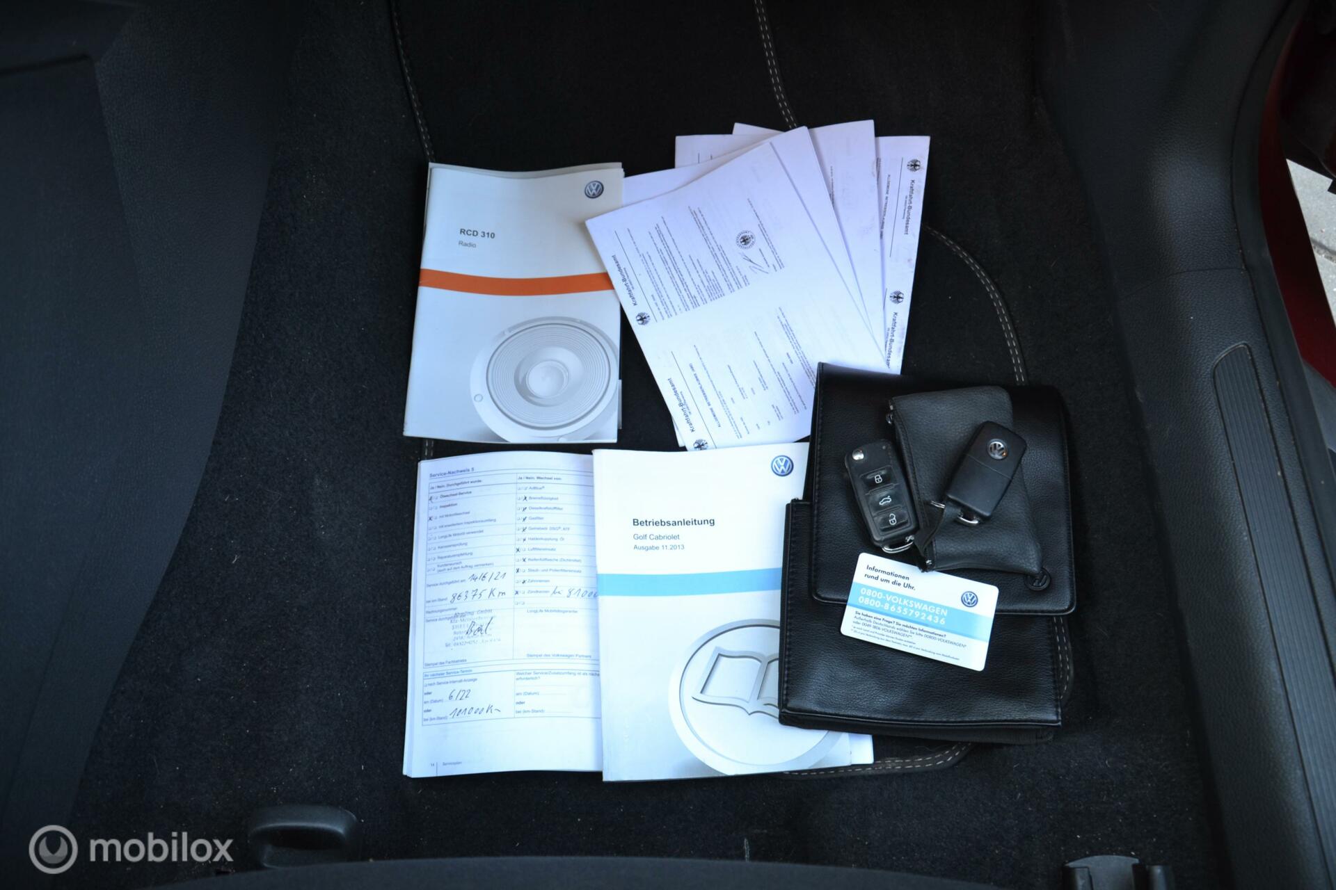 Foto van Volkswagen Golf Cabrio