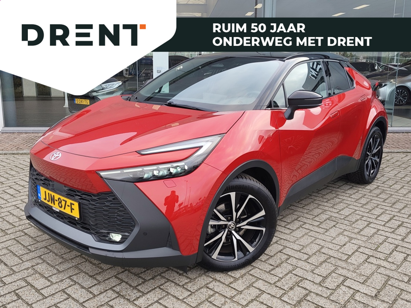 Toyota Toyota C-hr 1.8 Hybrid 140 First Edition | All-Season | Navi | Sensoren v/a 2024 - voorkant