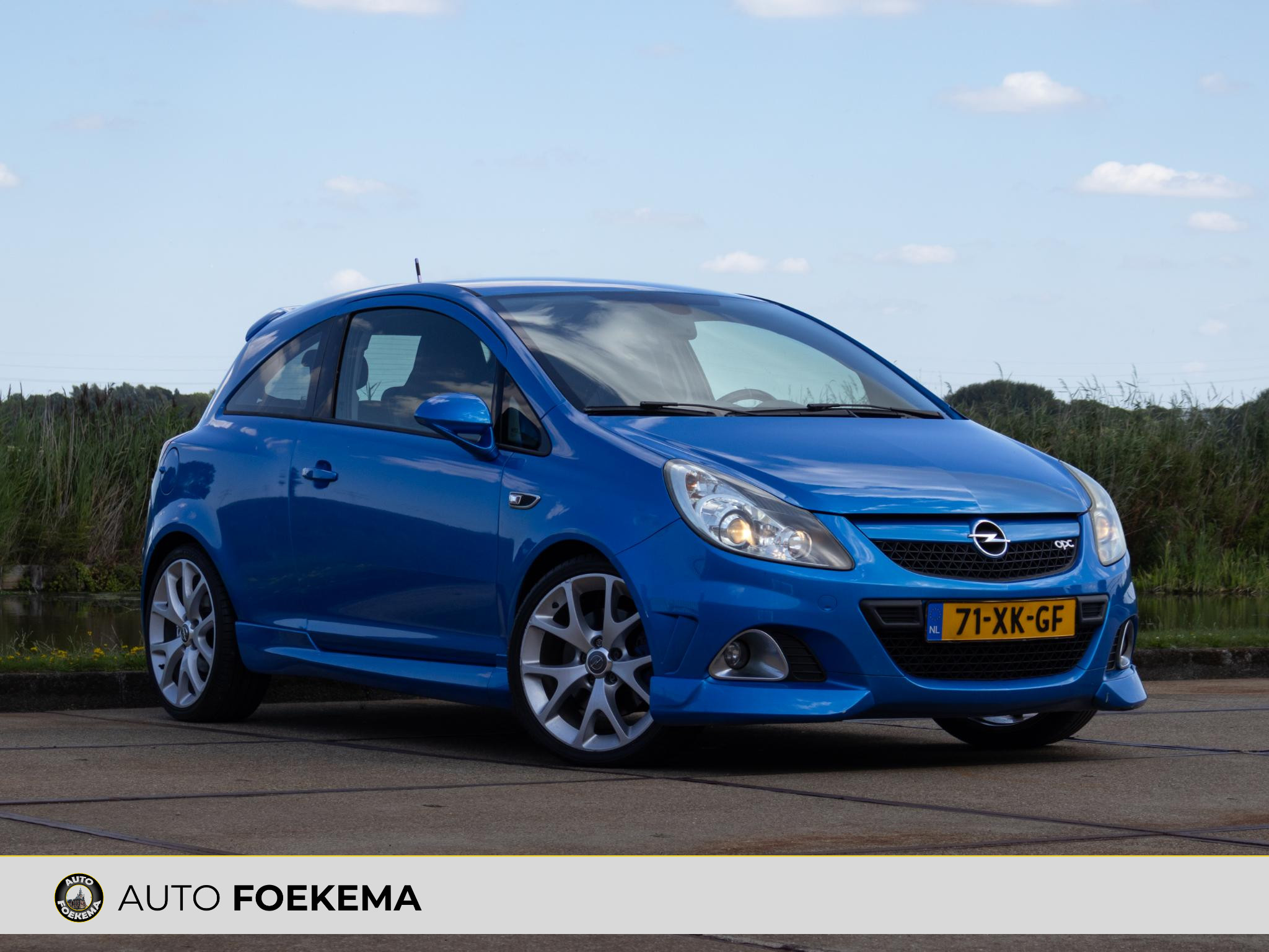 Opel Corsa 1.6-16V T OPC HALF LEDER 18" CLIMA GOED 2007 - voorkant