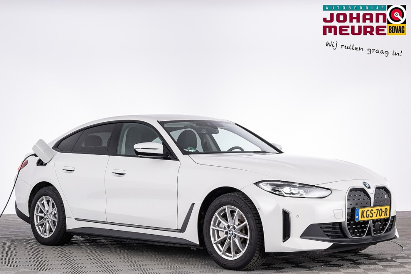 BMW I4 Edrive40 eDrive40 84 kWh *SOH 96%* Half LEDER | Full LED *BEVRIJDINGSDAG 05 mei OPEN!* 2023 - voorkant