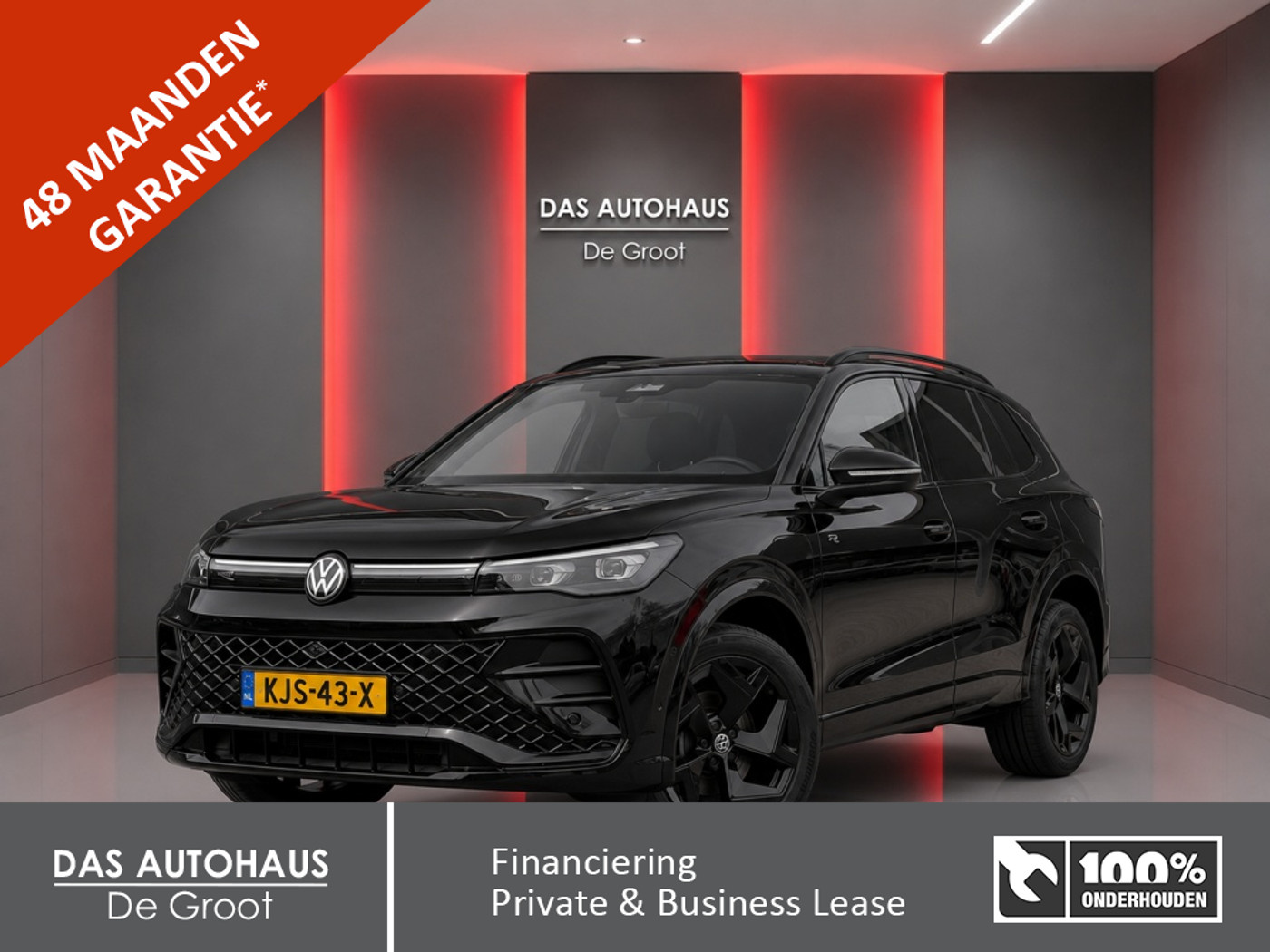 Volkswagen Tiguan 1.5 TSI eHybrid 204pk R-Line Black Style | 360 Camera | Head-Up 2025 - voorkant