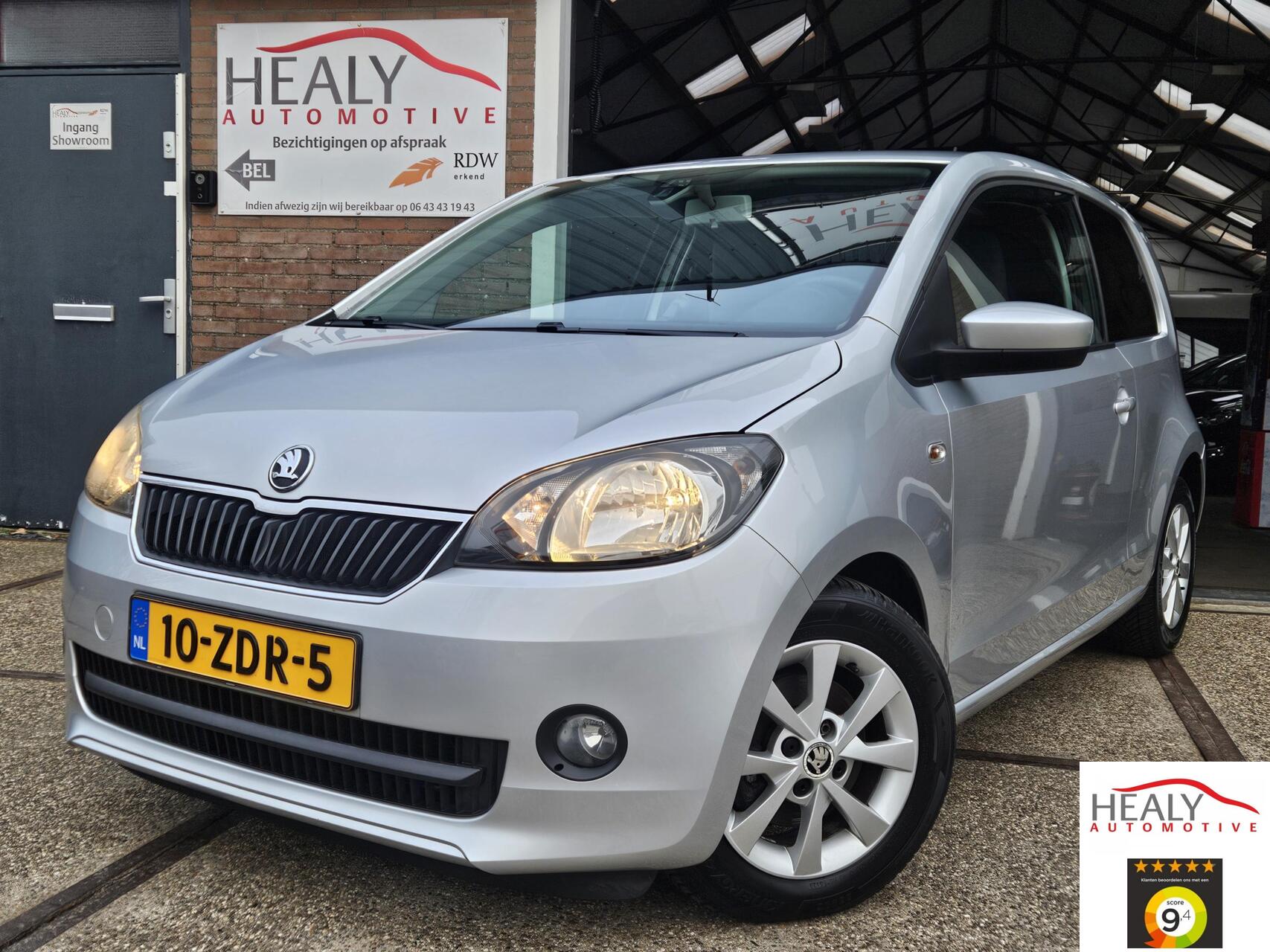 Skoda Citigo 1.0 Greentech Elegance|133dkm Nap|75pk|vol 2012 - voorkant