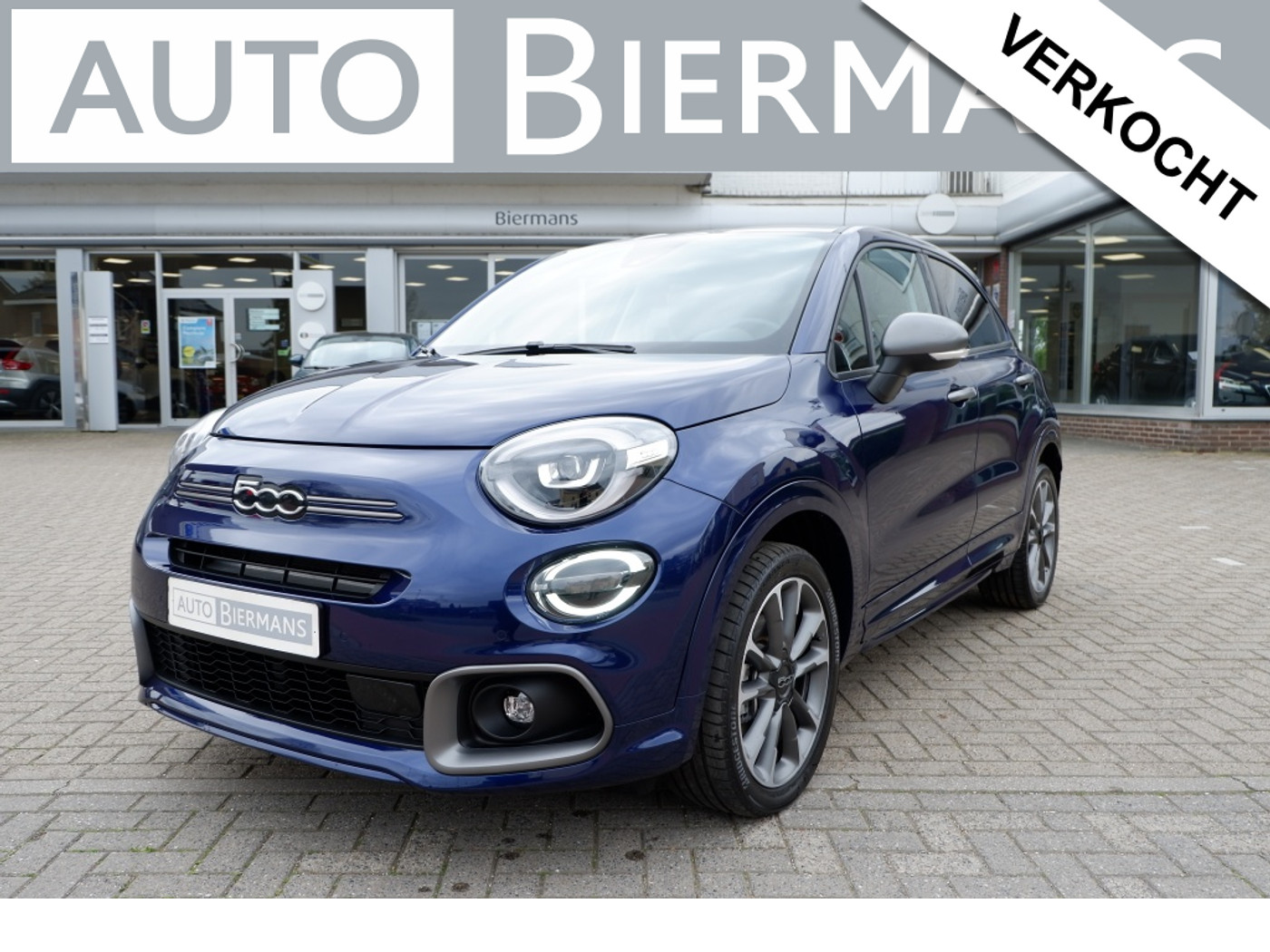 Fiat 500 X 1.5 Hybrid Sport / INCL. 12mnd BOVAG / Apple-Carplay / Navi 2024 - voorkant