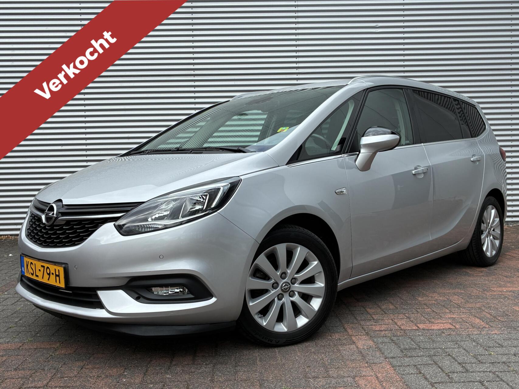 Opel Zafira 1.4 Turbo Navi Led Cruise Leer Pdc Trekhaak 2017 Eerste Eigenaar Perfecte Staat Vol Opties 2017 - voorkant