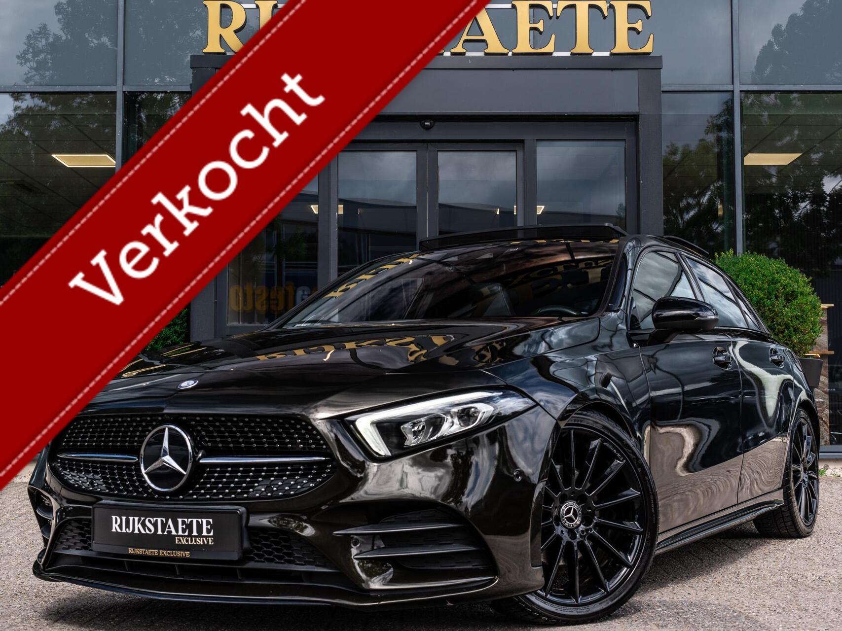 Mercedes A-klasse A200 AMG|PANO|BURMESTER|360°|19''|HEAD-UP 2018 - voorkant