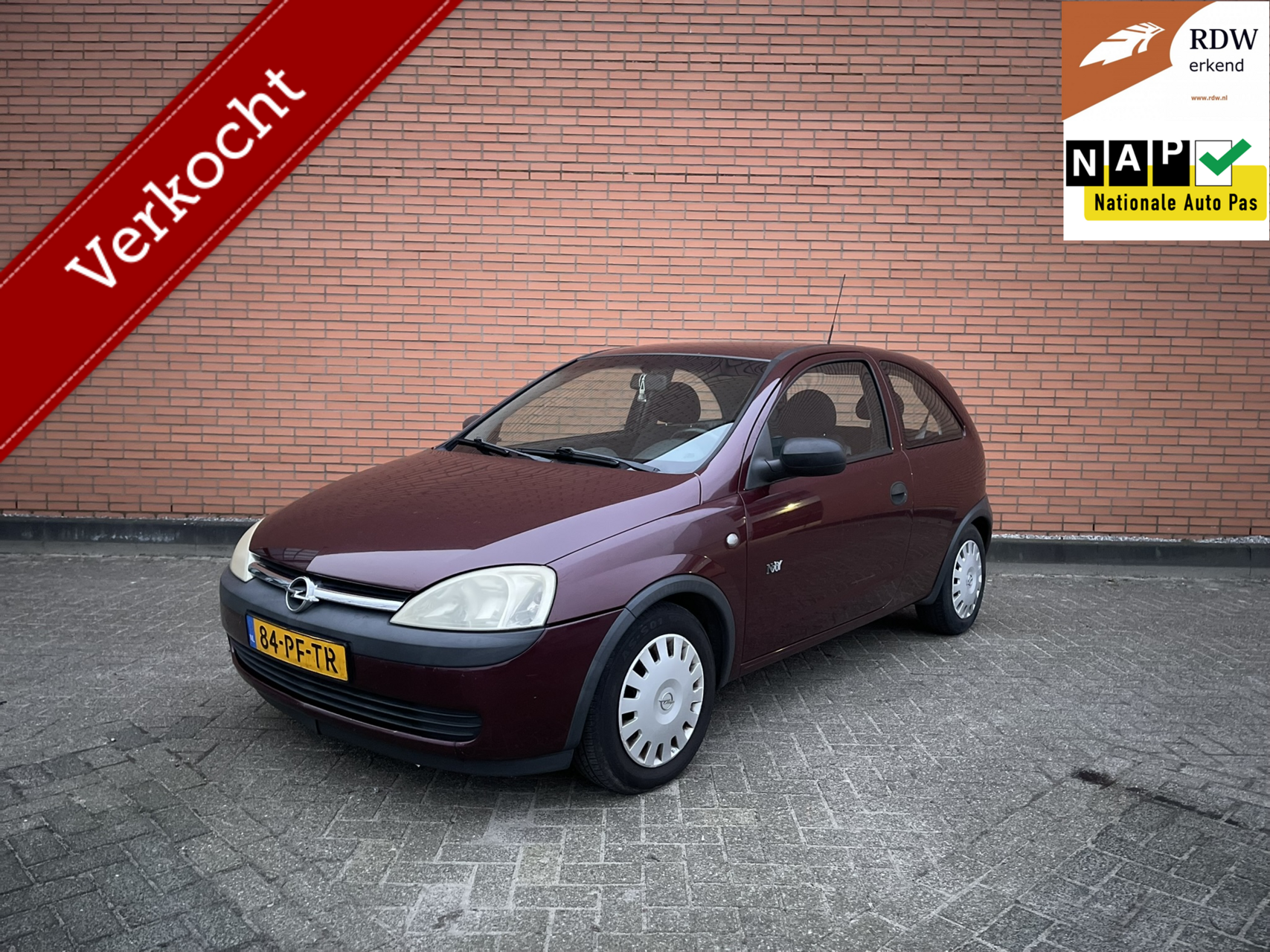Opel Corsa 1.2-16V 2004 201DKM | NAP | APK | CV | 2004 - voorkant