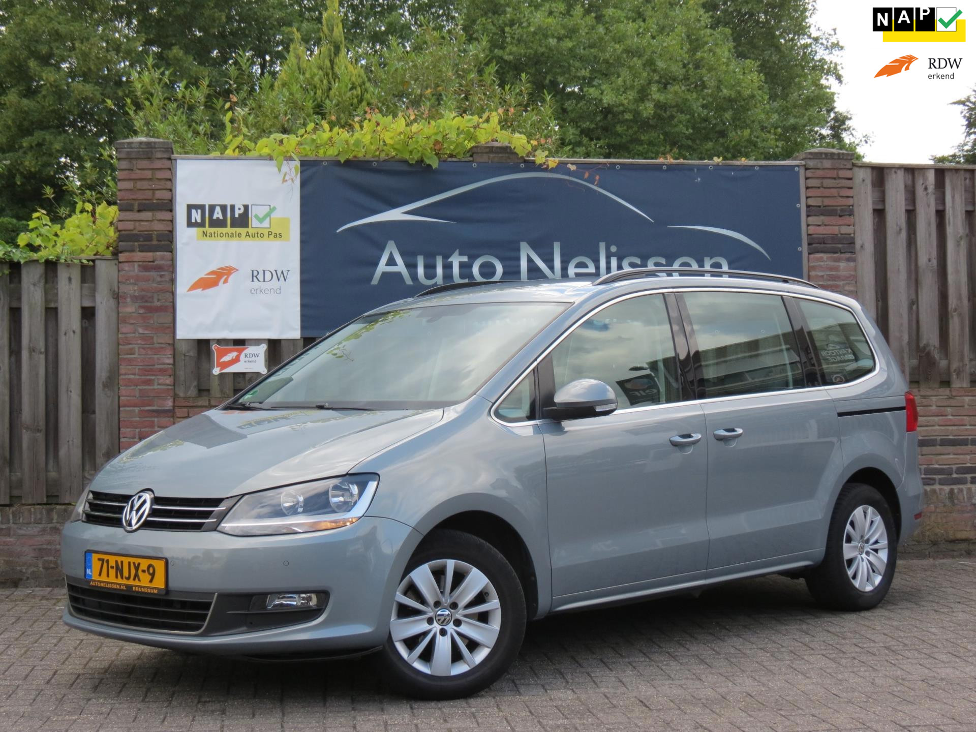 Volkswagen Sharan 1.4 TSI Comfortline | TREKHAAK | NAVI | CRUISE CONTROL | CLIMA-AIRCO | PARKEERSENSORS | ELEK STOELVERSTELLING | 2010 - voorkant