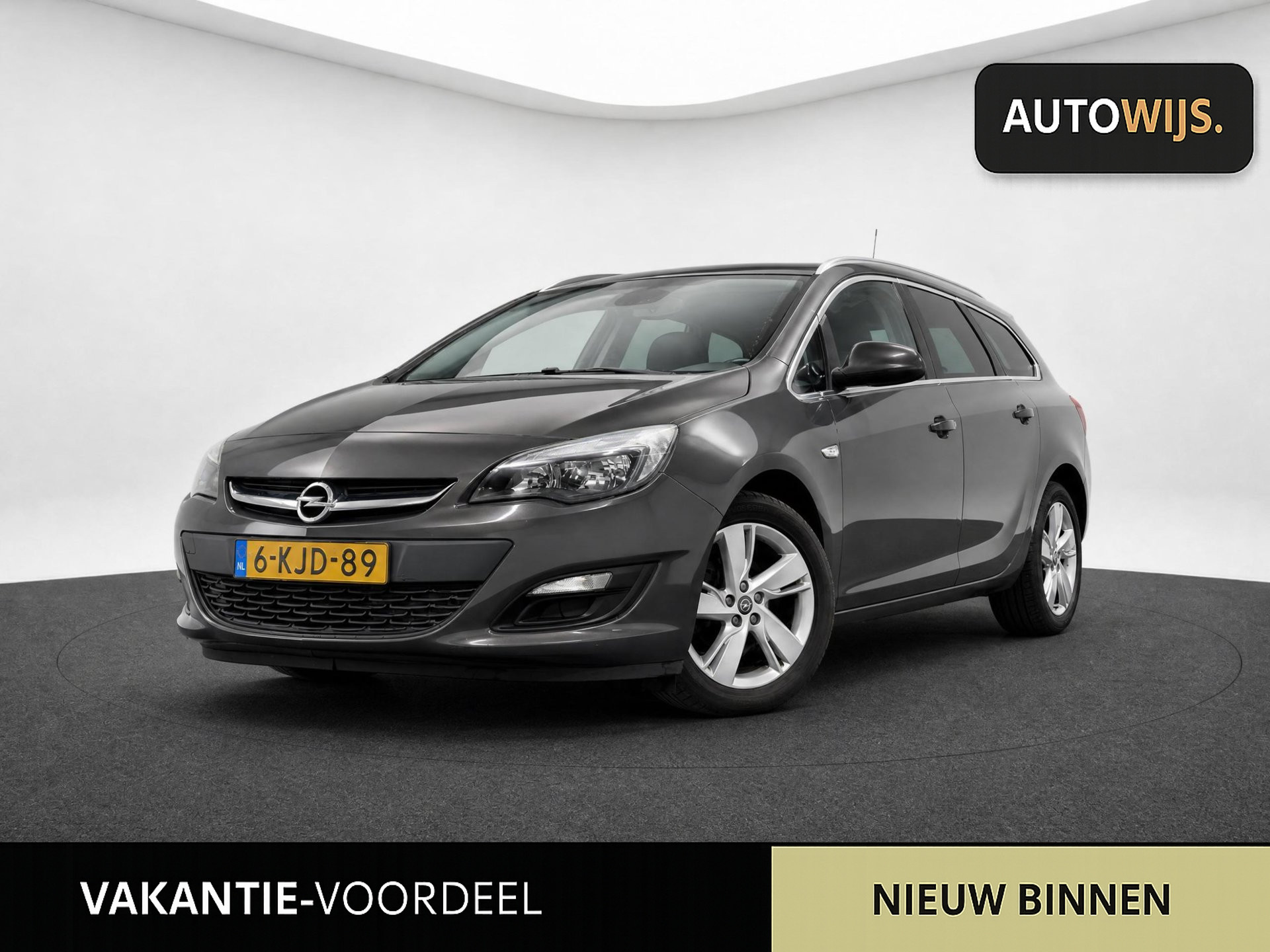Opel Astra Sports Tourer 1.4 Turbo Business +|NL AUTO|AIRCO|LM-VELGEN| 2013 - voorkant