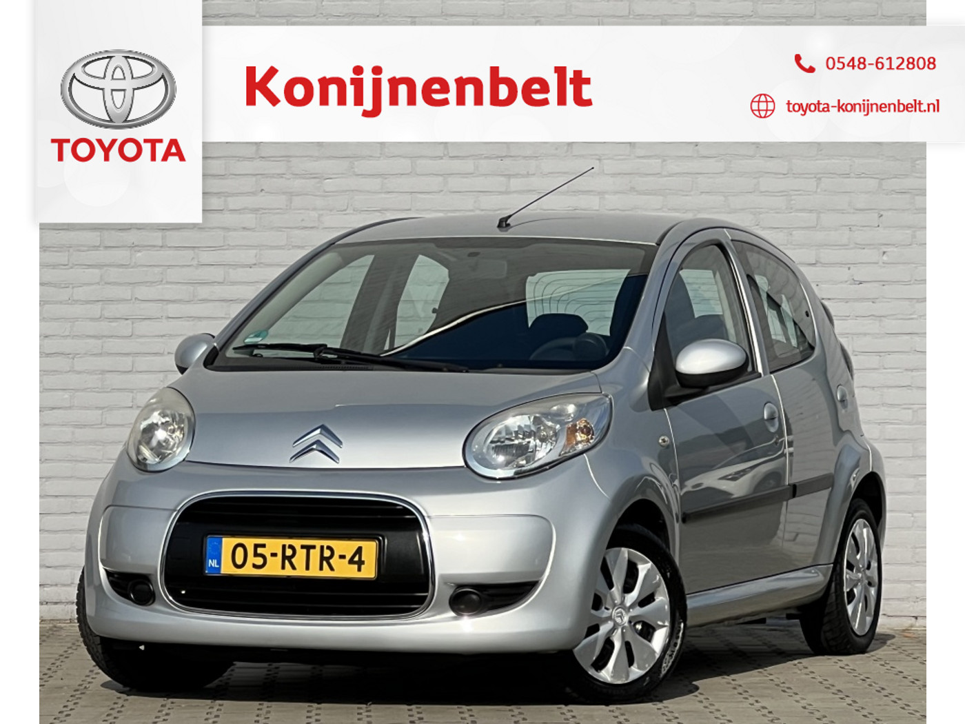Citroen Citroen C1 1.0i Ambiance 5-deurs | Airco | NL auto | CPV 2011 - voorkant