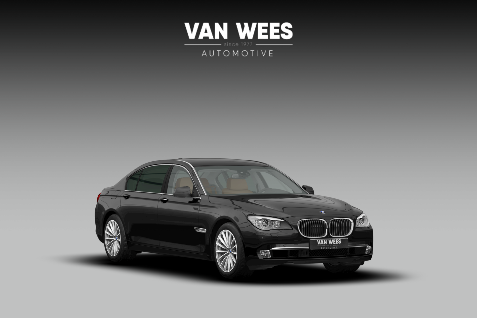 BMW 7er Reihe 750Li xDrive High Executive | Stoelventilatie | Adaptieve cruise control | Head-up display | HiFi audio | Soft close | Keyless entry | Side view camera | Entertainment achter 2009 - voorkant