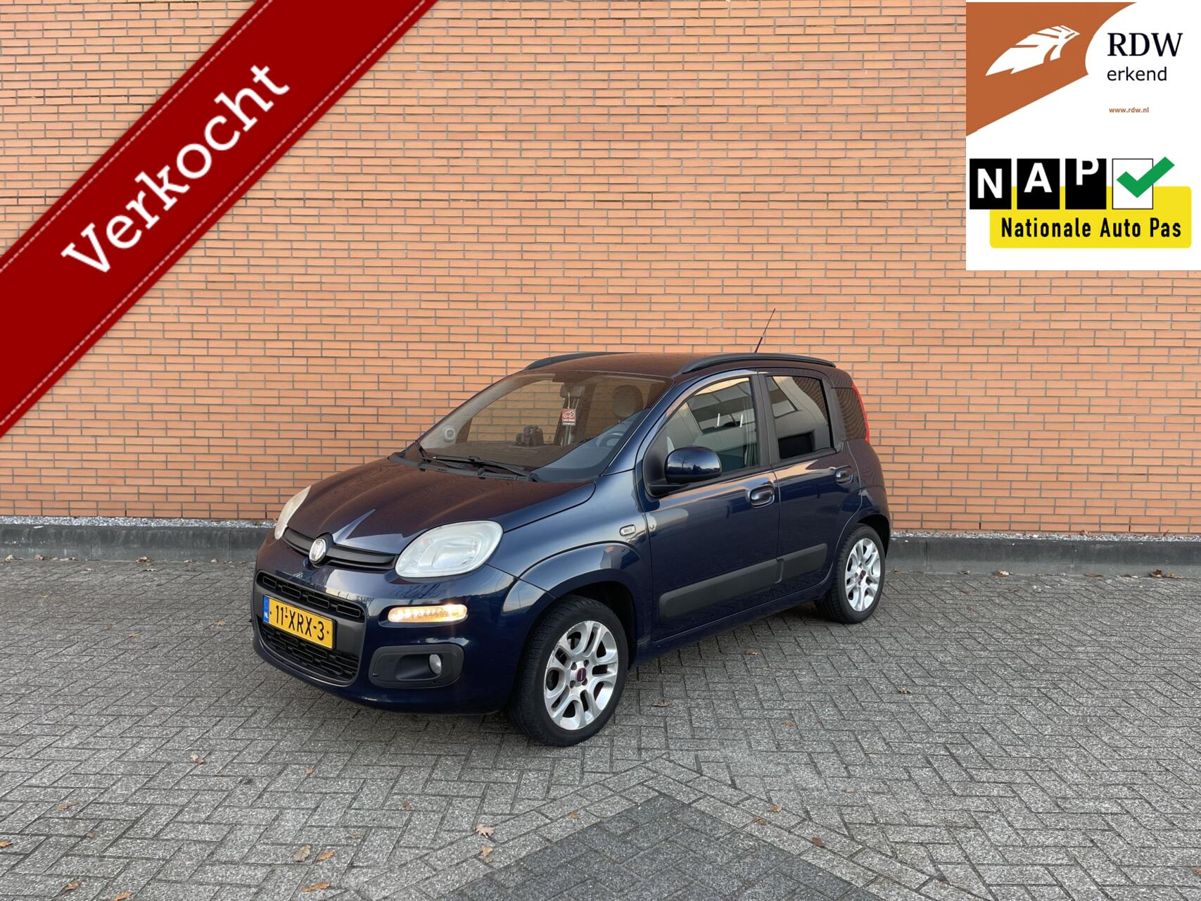 Fiat Panda 0.9 TwinAir Lounge 2013 170DKM | AIRCO | NAP 2012 - voorkant
