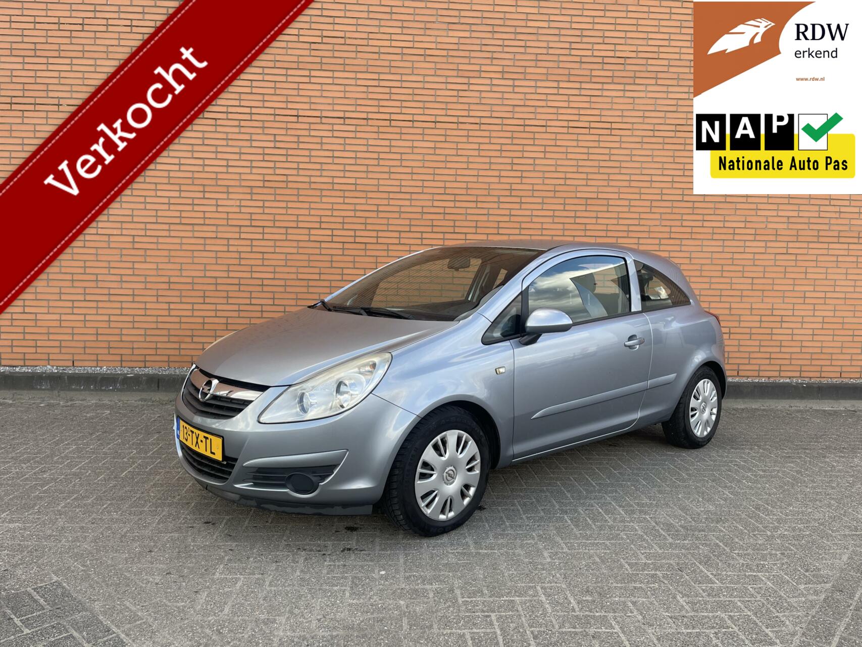 Opel Corsa 1.2-16V LEES ADVERTENTIE 192DKM | NAP | AIRCO | 2007 - voorkant