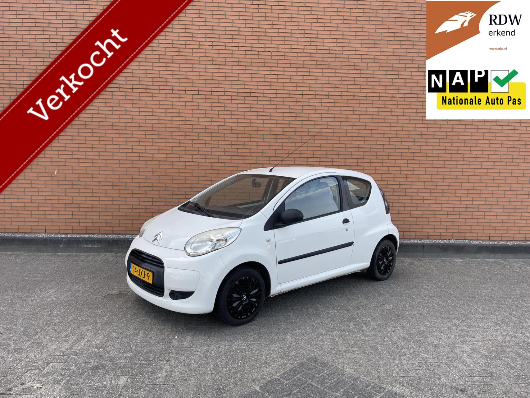 Citroen C1 1.0 2009 202DKM | NAP | ZUINIG | 2 SLEUTELS | 2009 - voorkant